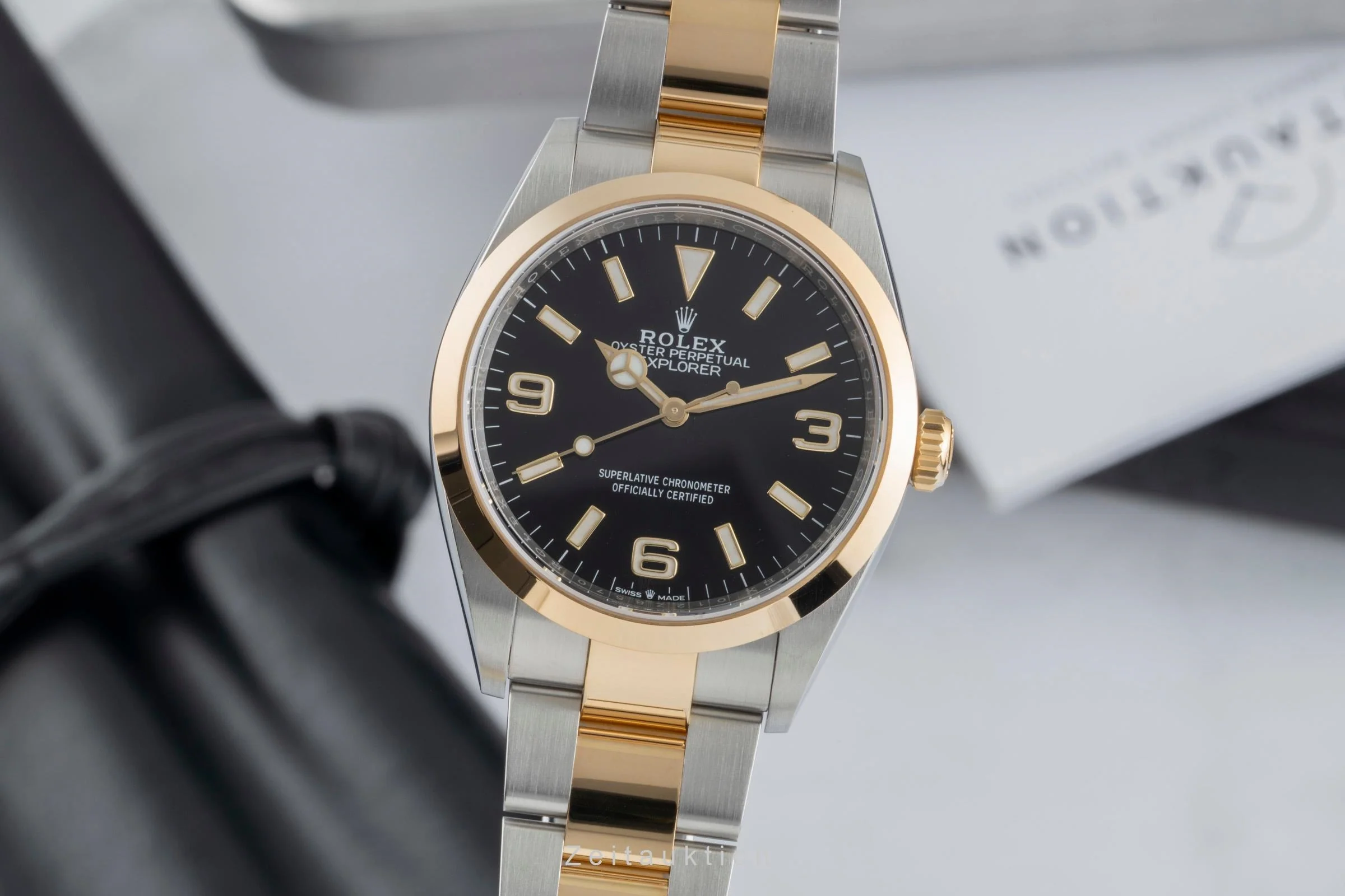 Rolex Explorer steel / gold automatic men's watch 124273  [2505623] - Image 2