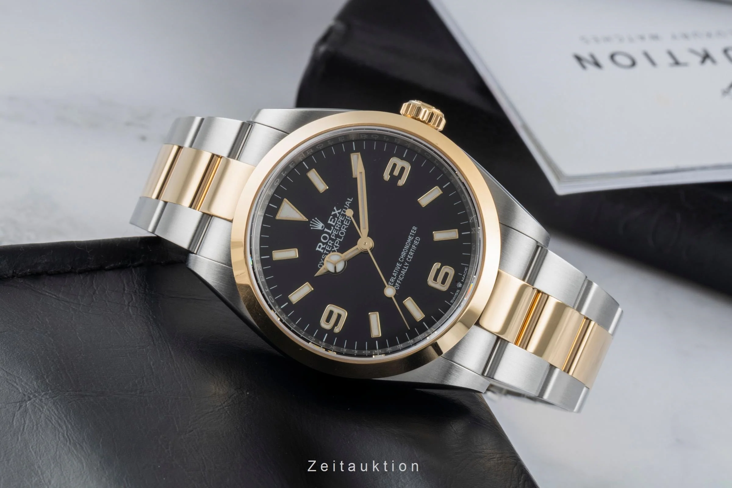 Rolex Explorer steel / gold automatic men's watch 124273  [2505623] - Image 3