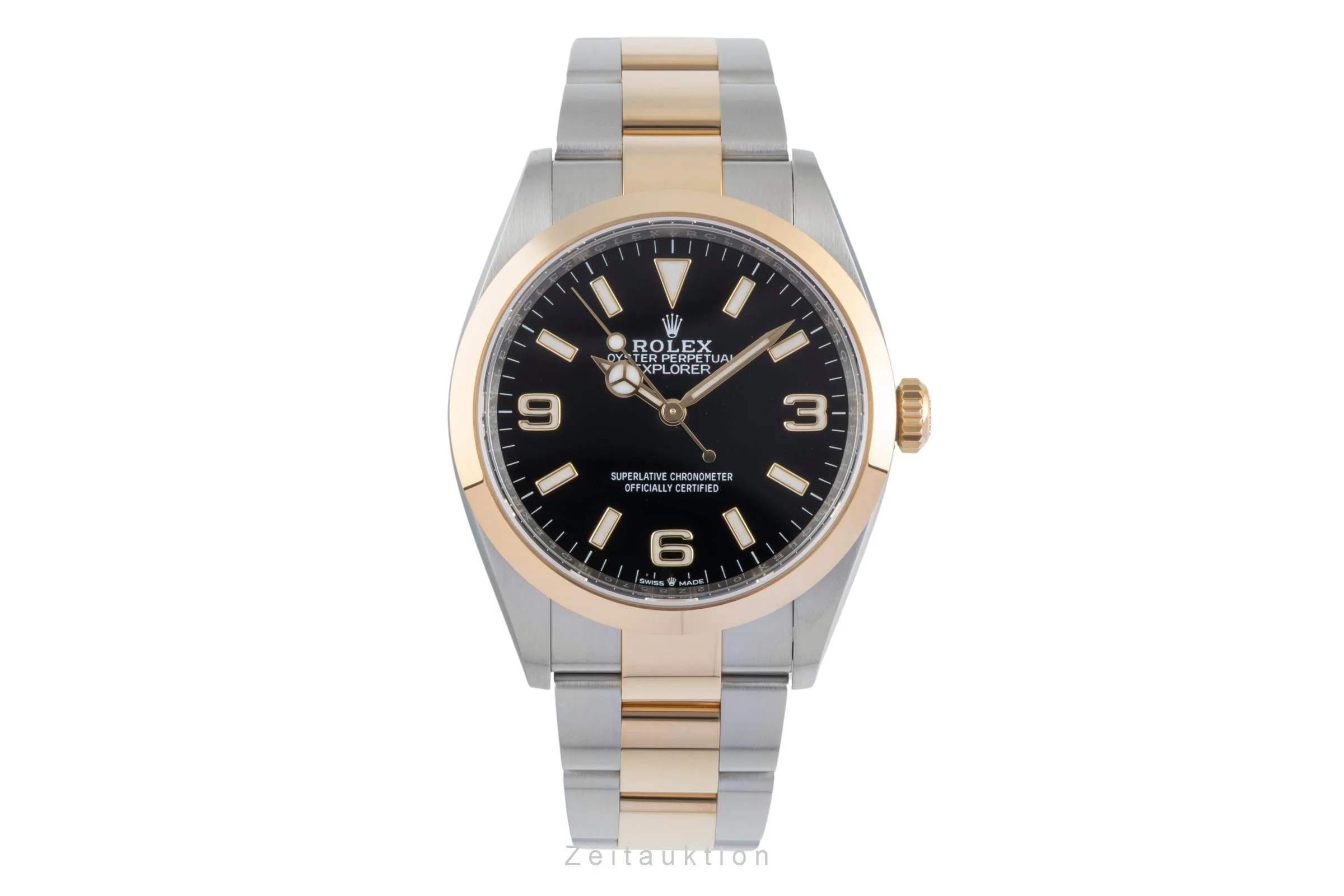 Rolex Explorer steel / gold automatic men's watch 124273  [2505623] - Image 5