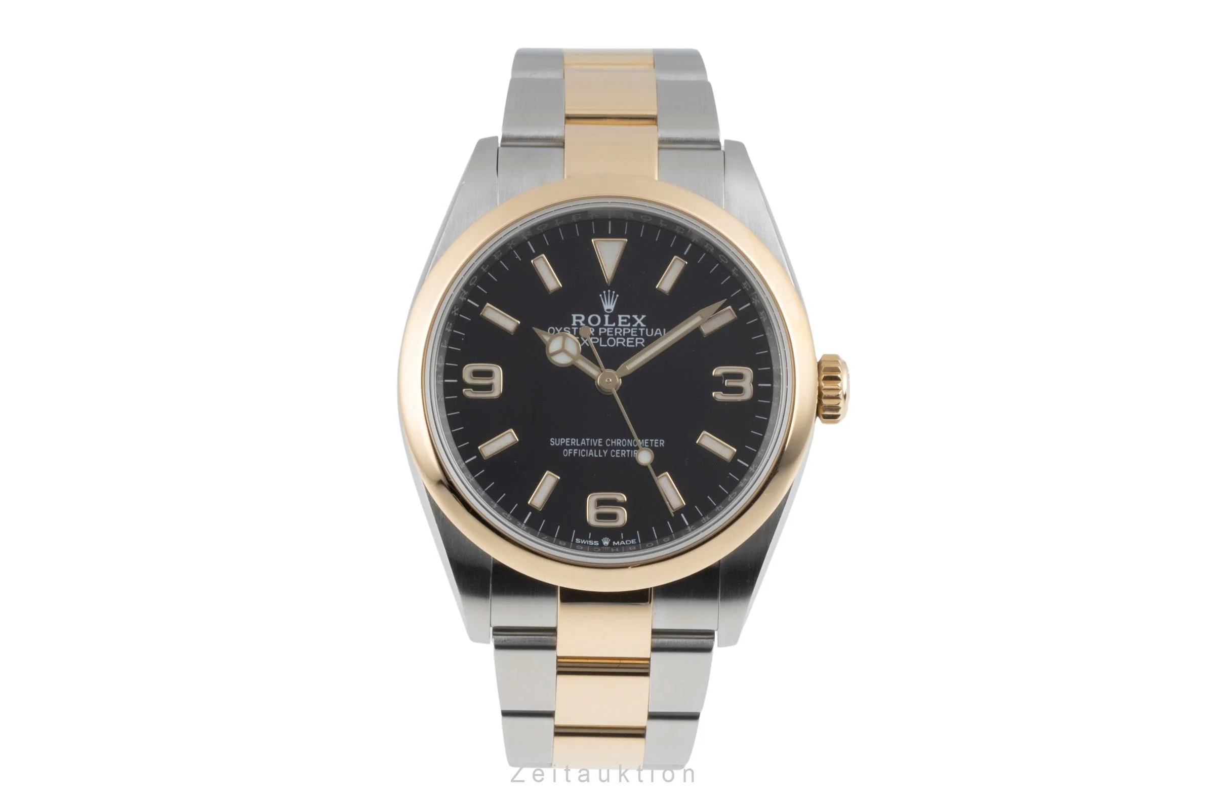 Rolex Explorer steel / gold automatic men's watch 124273  [2600007] - Image 5