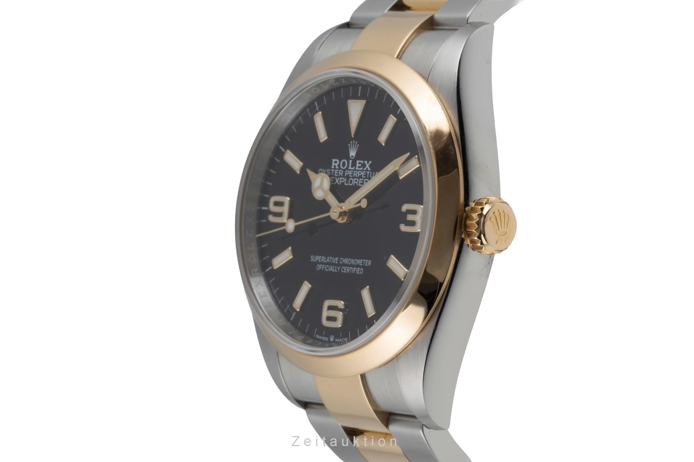 Rolex Explorer steel / gold automatic men's watch 124273  [2600007] - Image 7