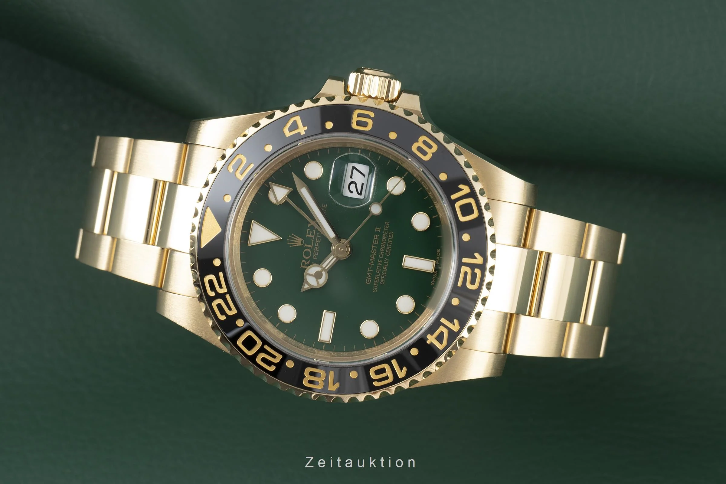 Rolex GMT-Master II 18 ct gold automatic men's watch 116718  [2203014] - Image 2