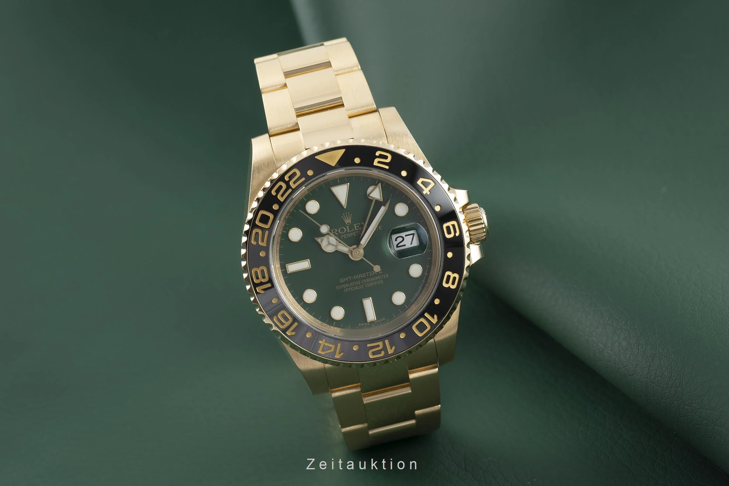 Rolex GMT-Master II 18 ct gold automatic men's watch 116718  [2203014] - Image 3