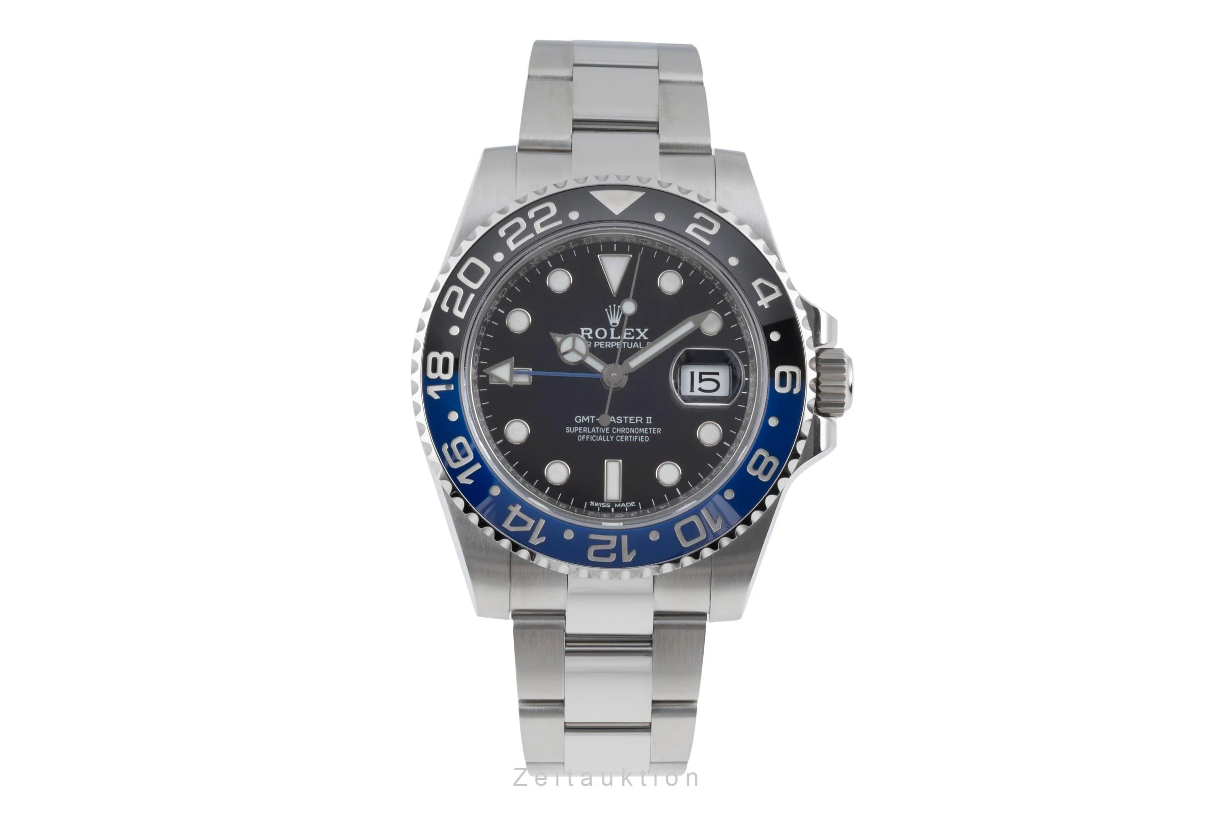 Rolex GMT-Master II steel automatic men's watch 116710BLNR  [2507145] - Image 5