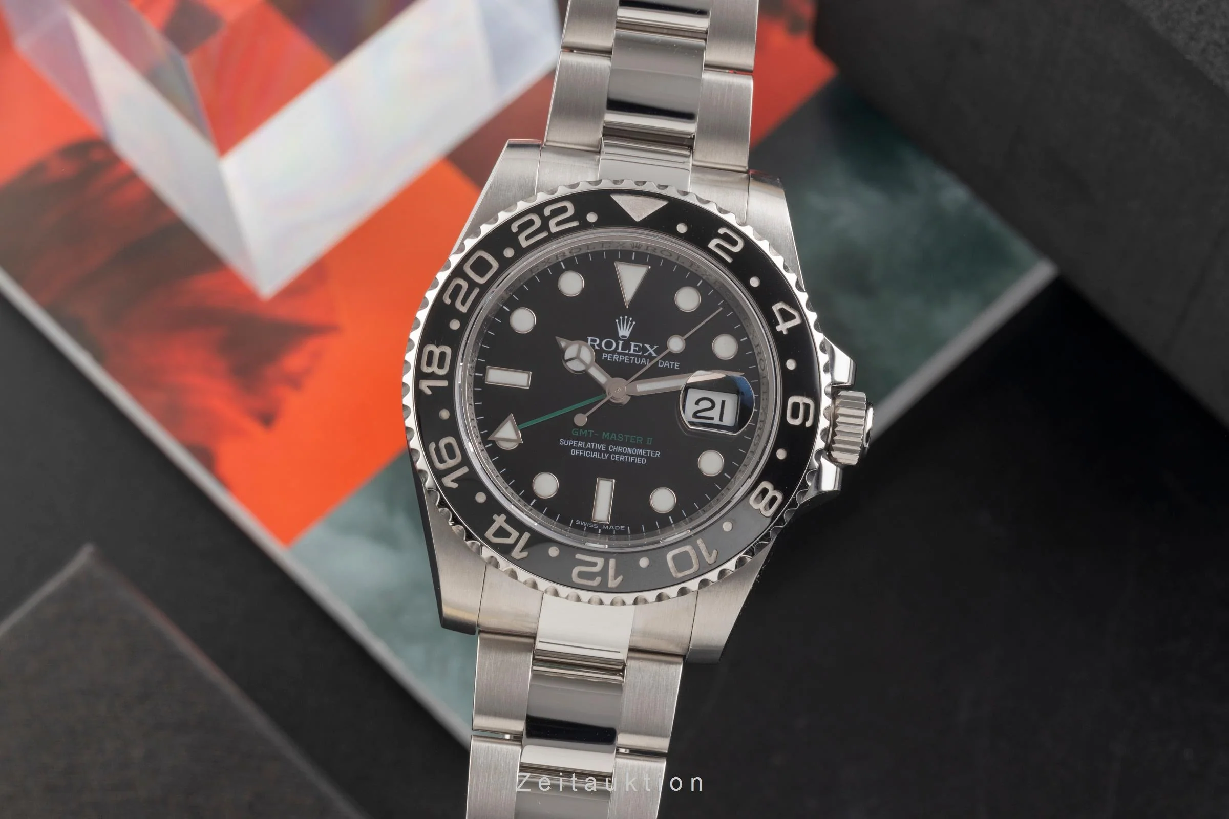 Rolex GMT-Master II steel automatic men's watch 116710LN  [2504395] - Image 2