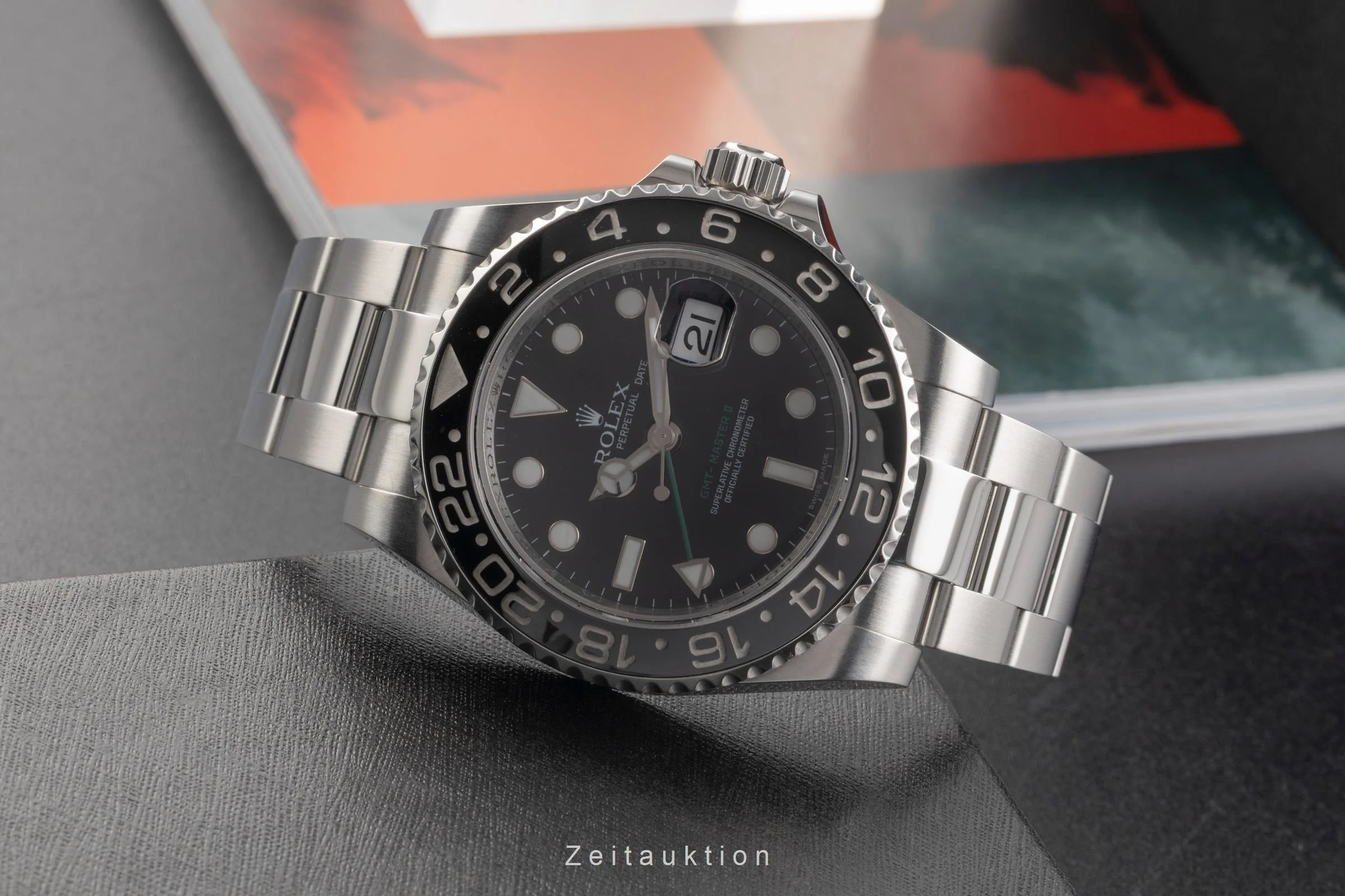 Rolex GMT-Master II steel automatic men's watch 116710LN  [2504395] - Image 3