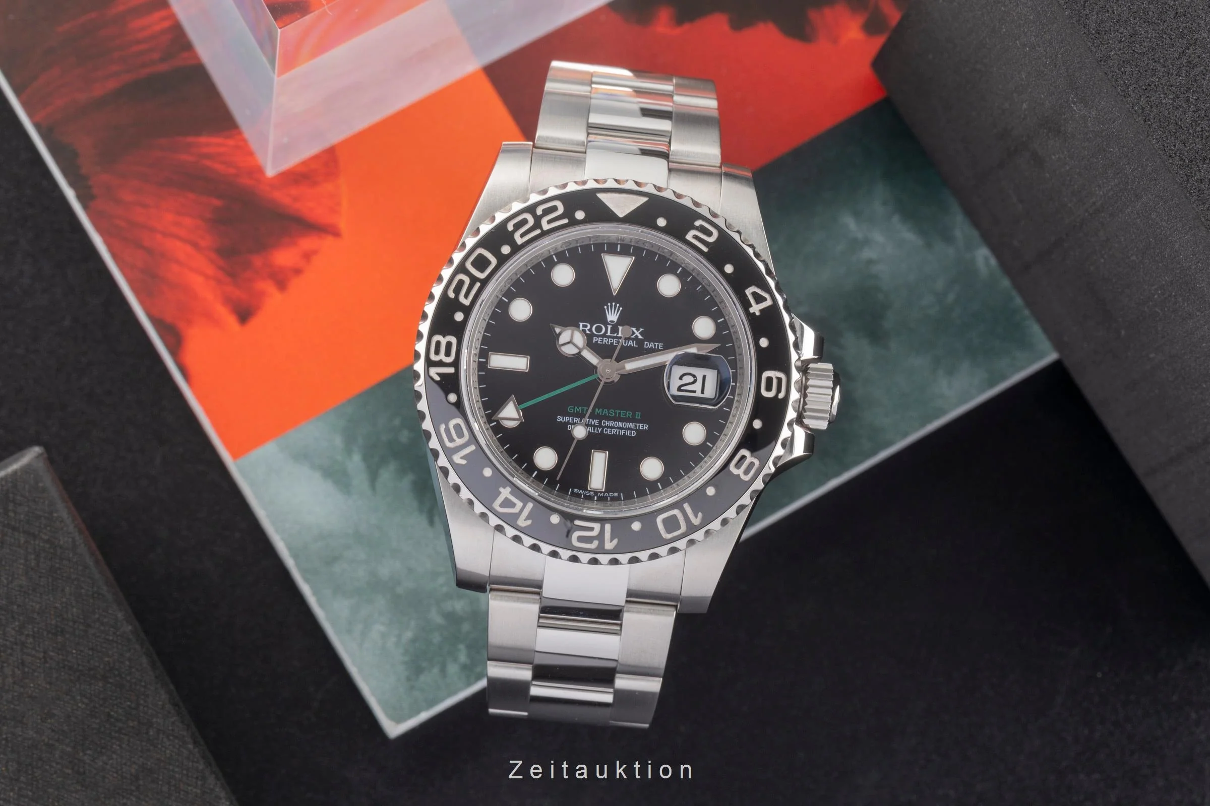 Rolex GMT-Master II steel automatic men's watch 116710LN  [2504395] - Image 4