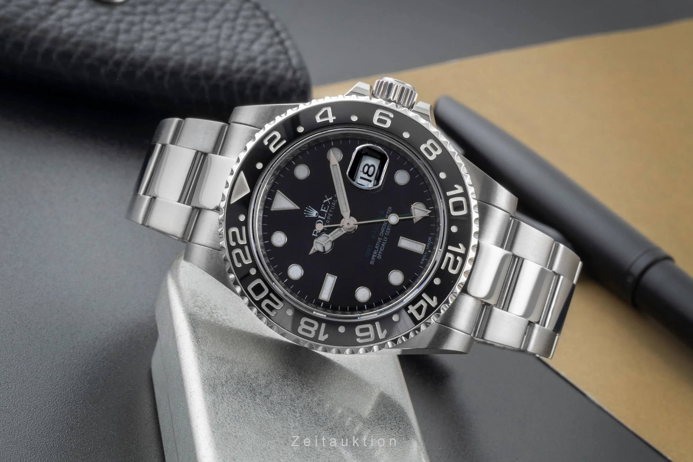 Rolex GMT-Master II steel automatic men's watch 116710LN  [2505621] - Image 3