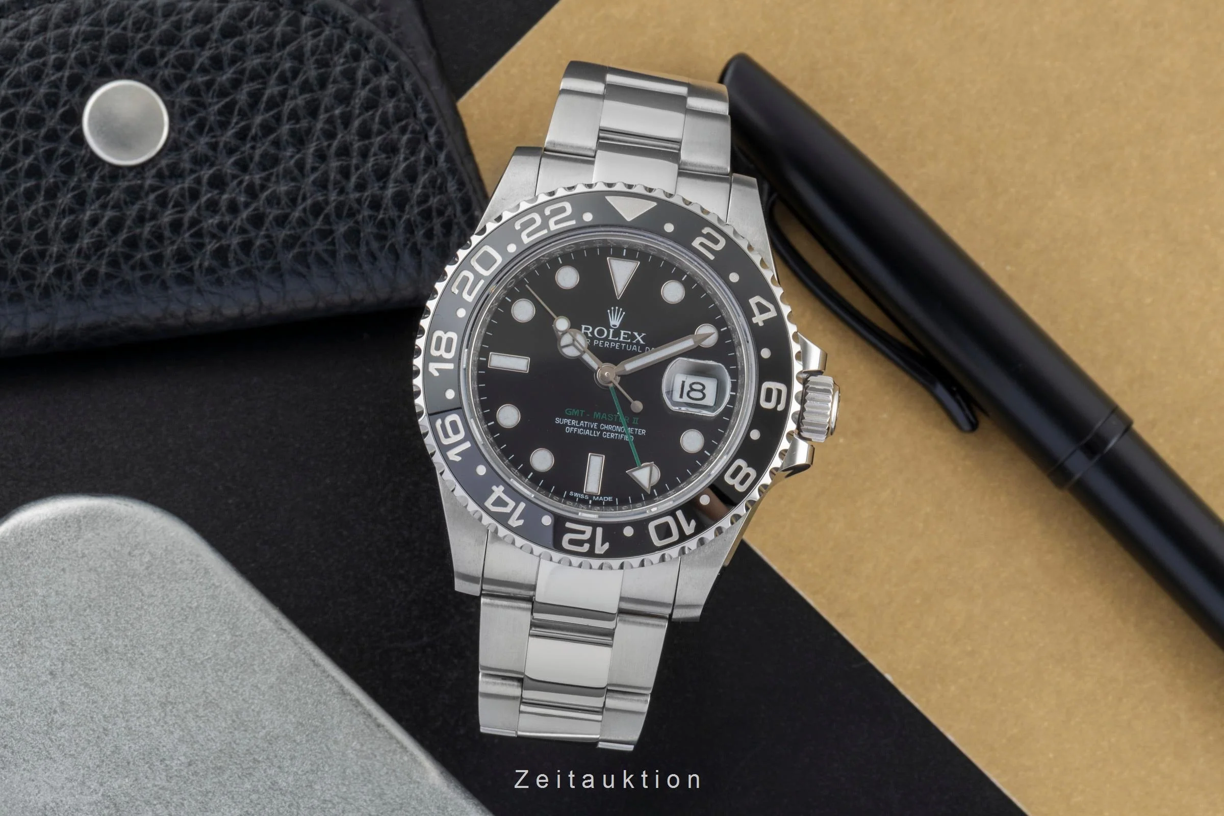 Rolex GMT-Master II steel automatic men's watch 116710LN  [2505621] - Image 4