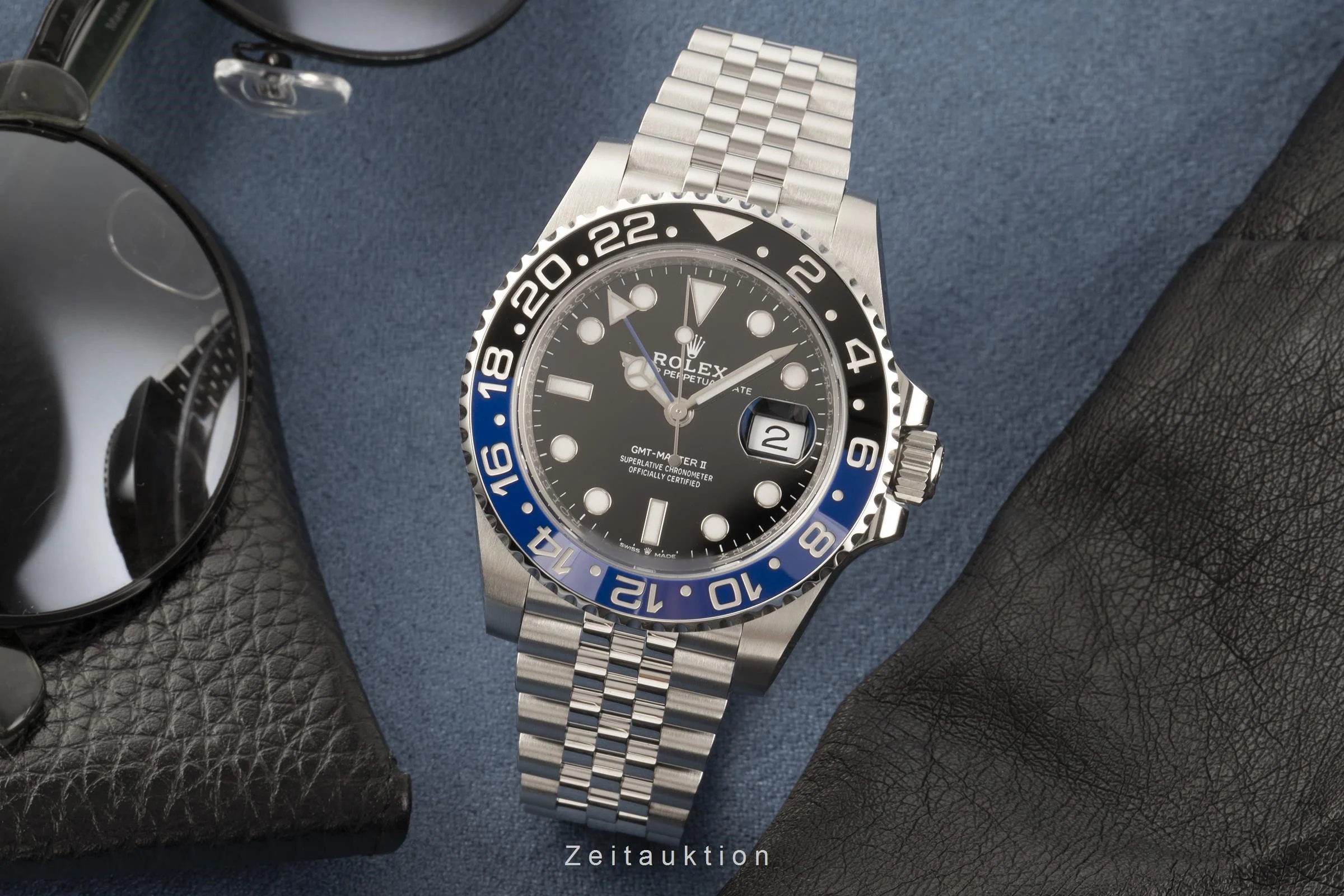 Rolex GMT-Master II steel automatic men's watch 126710BLNR  [2202819] - Image 3