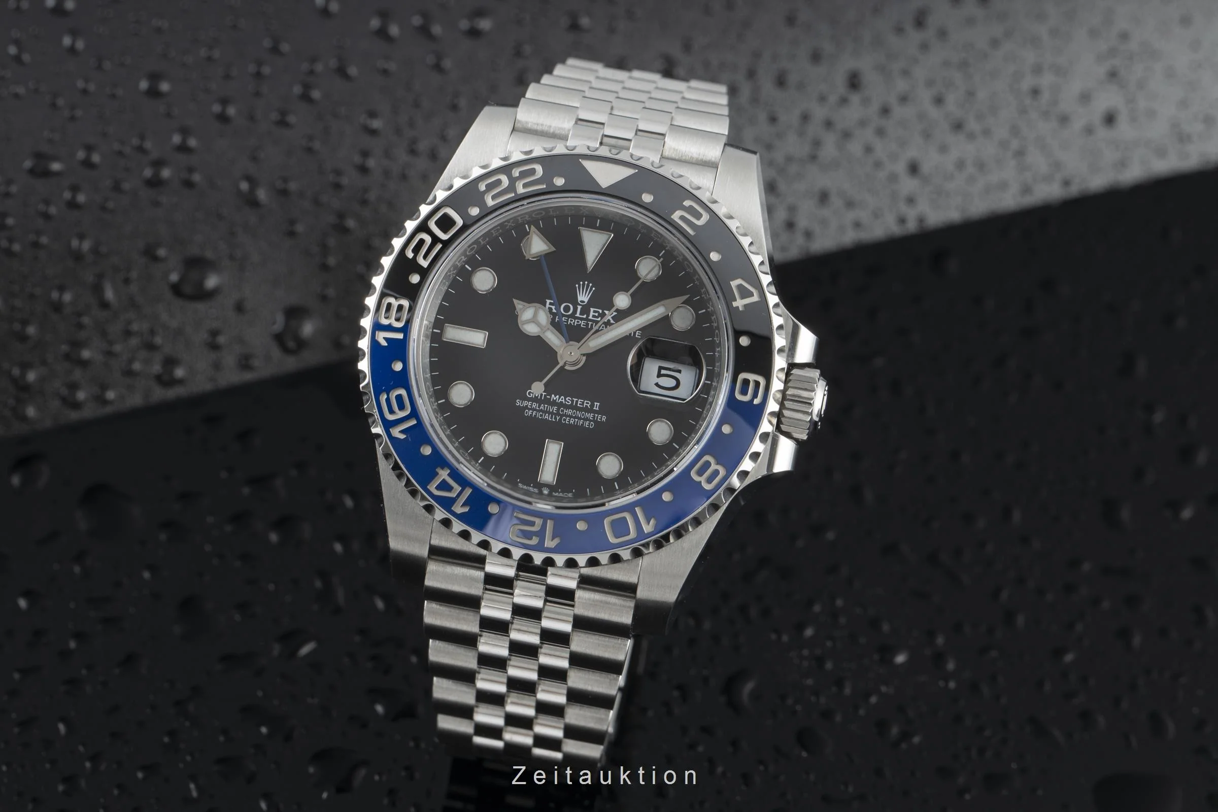 Rolex GMT-Master II steel automatic men's watch 126710BLNR  [2203266] - Image 3