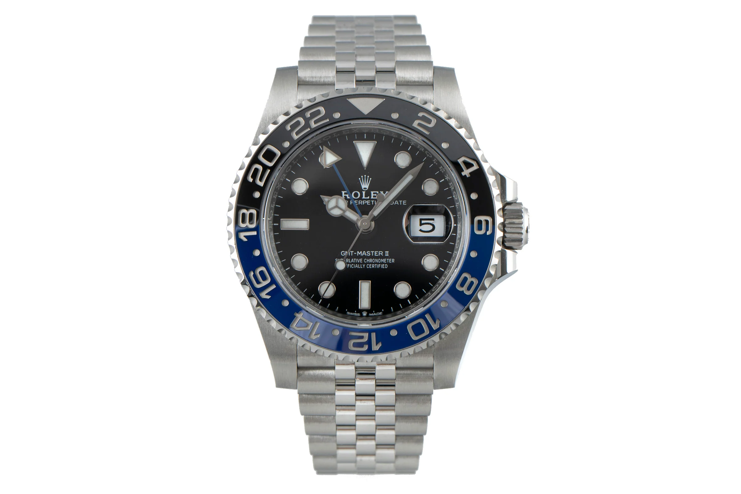 Rolex GMT-Master II steel automatic men's watch 126710BLNR  [2203266] - Image 4