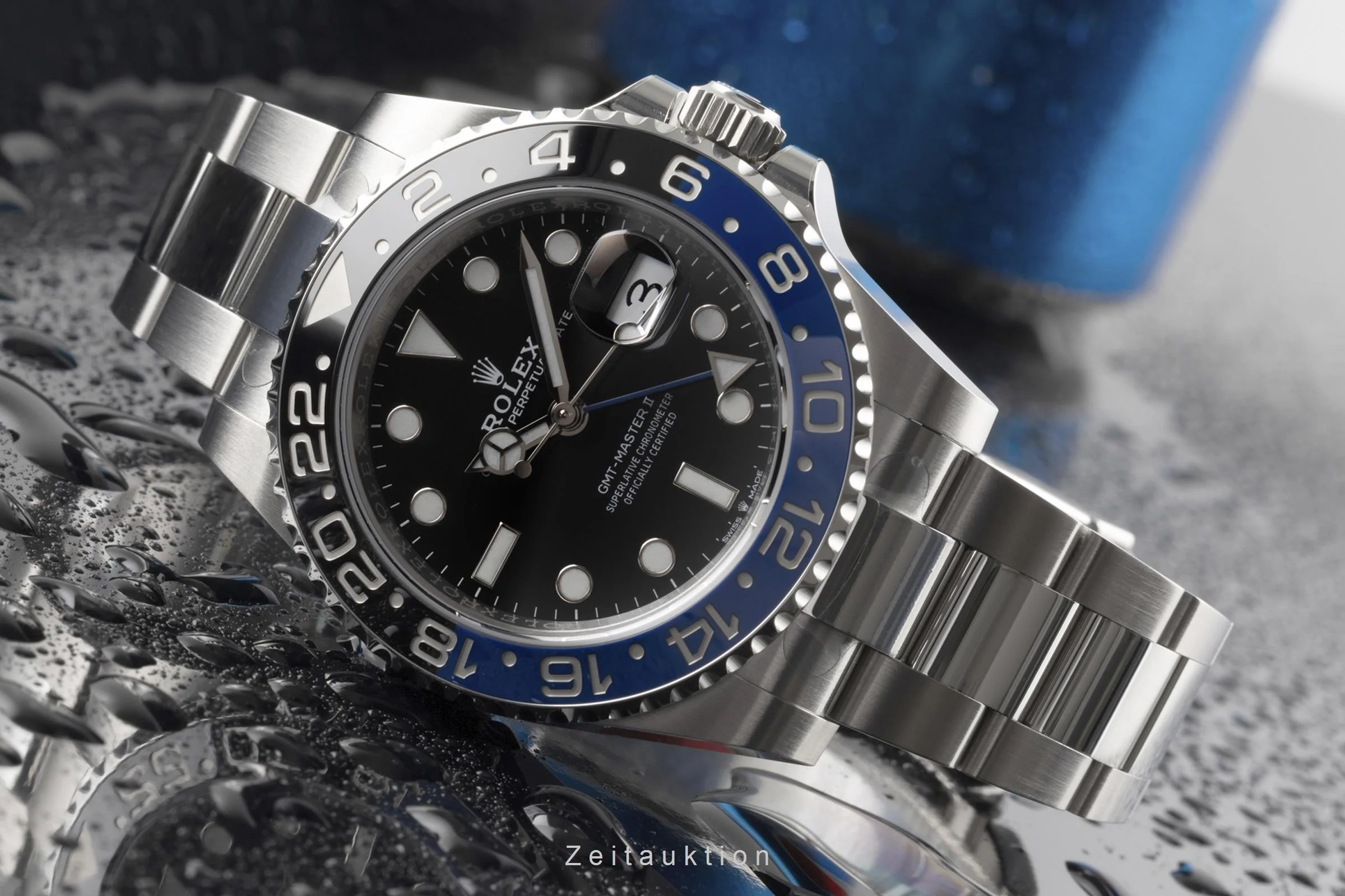 Rolex GMT-Master II steel automatic men's watch 126710BLNR  [2203666] - Image 2