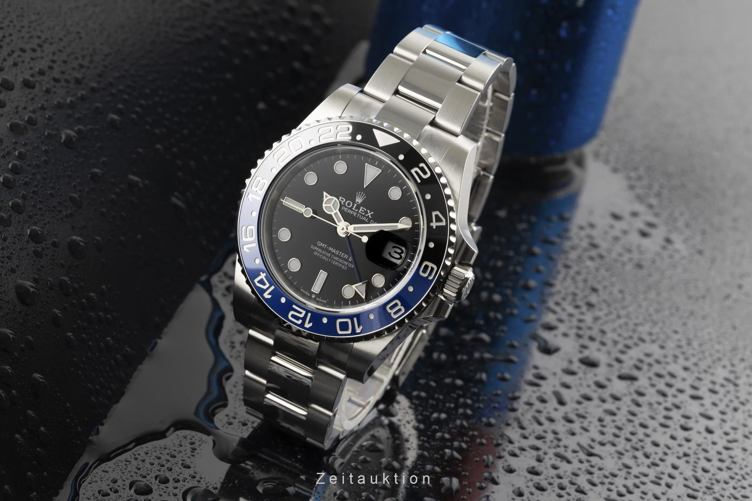 Rolex GMT-Master II steel automatic men's watch 126710BLNR  [2203666] - Image 3