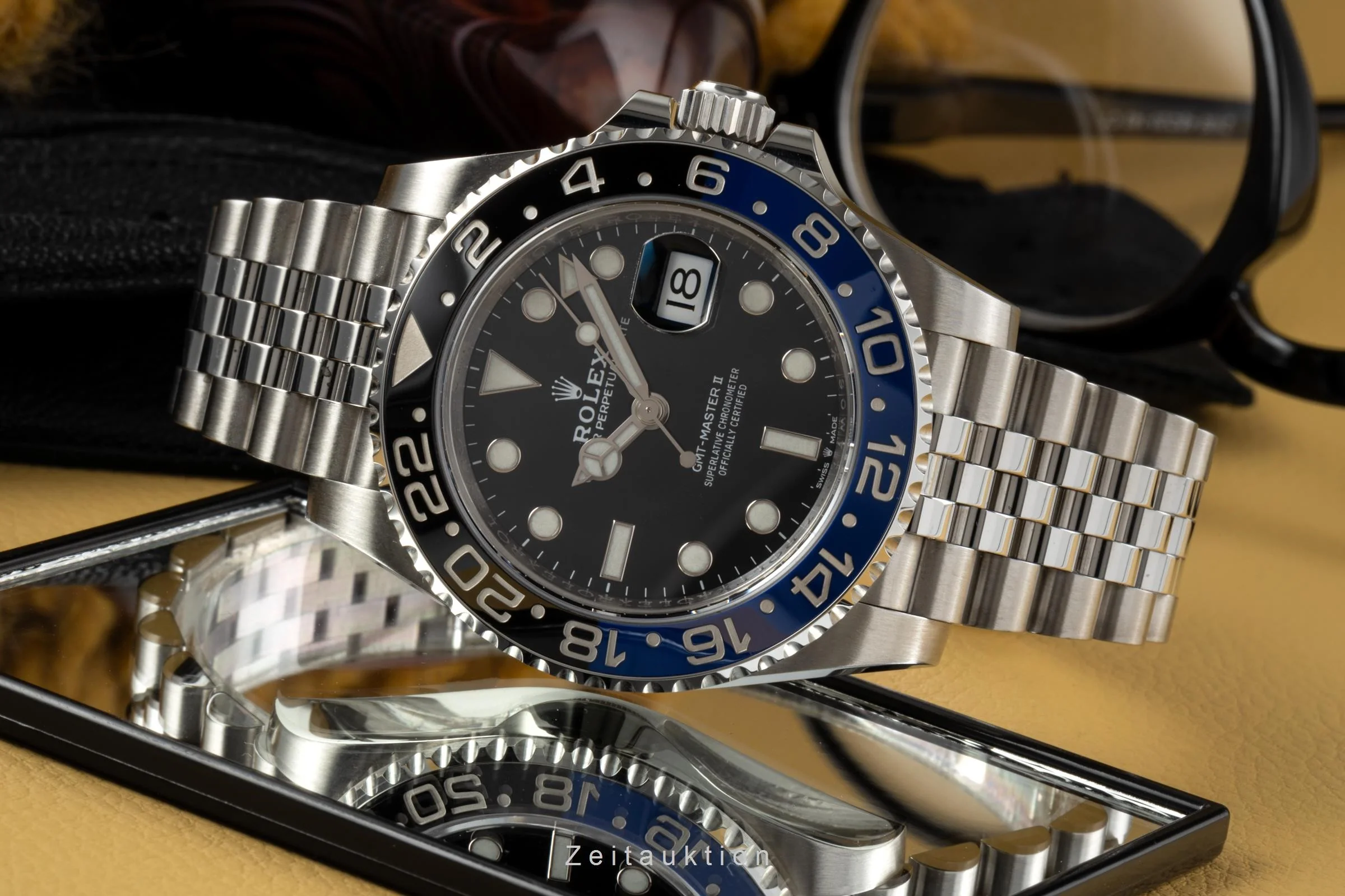 Rolex GMT-Master II steel automatic men's watch 126710BLNR  [2303153] - Image 2