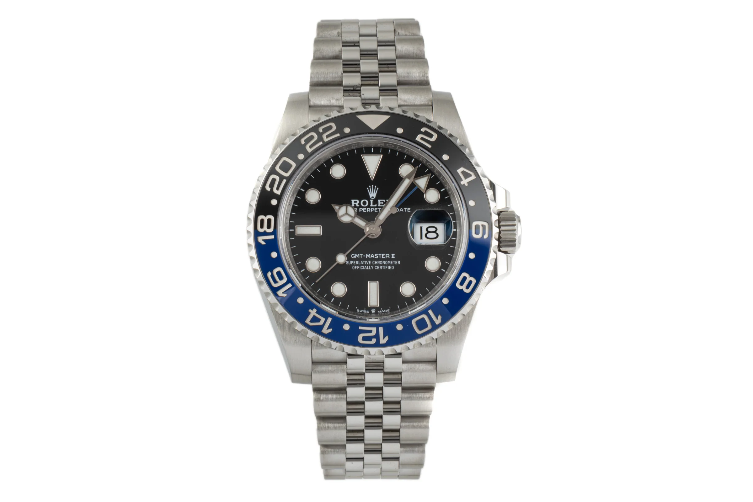 Rolex GMT-Master II steel automatic men's watch 126710BLNR  [2303153] - Image 4
