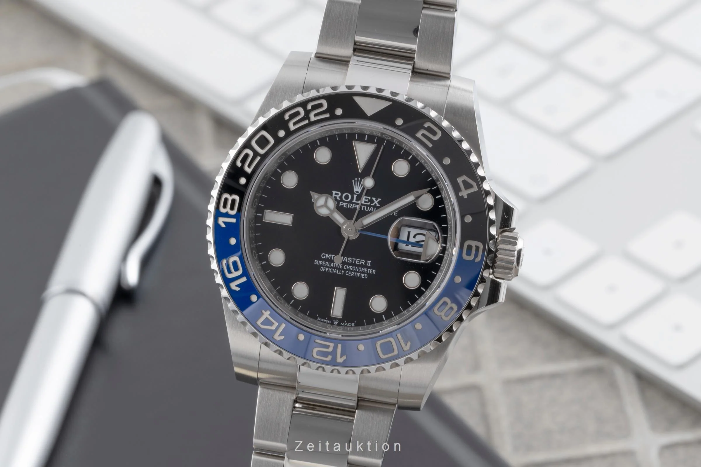 Rolex GMT-Master II steel automatic men's watch 126710BLNR  [2503578] - Image 2
