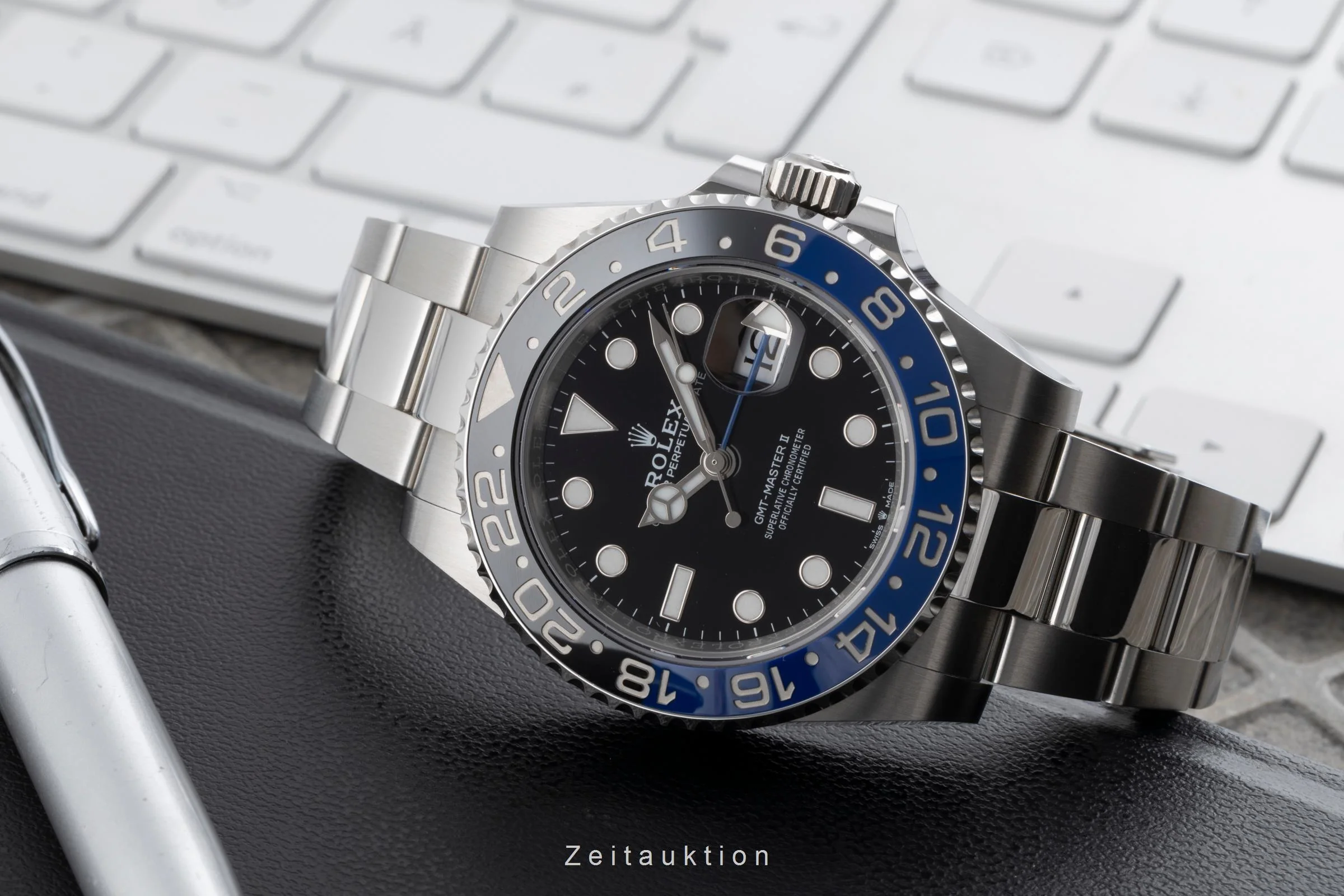 Rolex GMT-Master II steel automatic men's watch 126710BLNR  [2503578] - Image 3