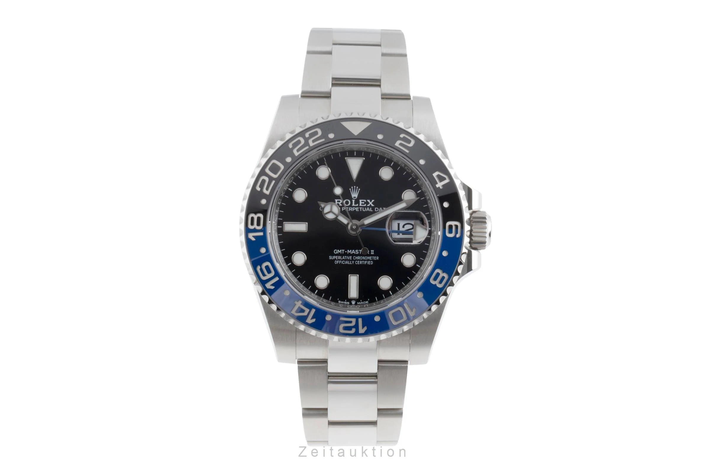 Rolex GMT-Master II steel automatic men's watch 126710BLNR  [2503578] - Image 5
