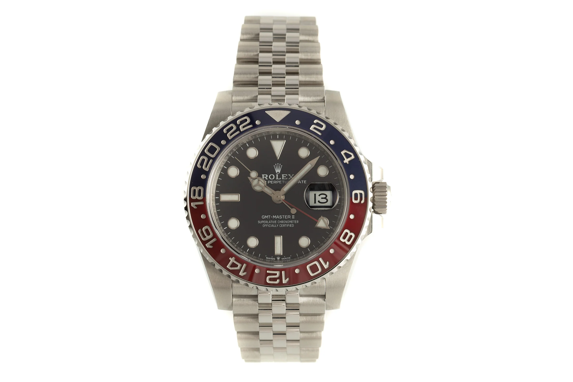 Rolex GMT-Master II steel automatic men's watch 126710BLRO  [2107447] - Image 4