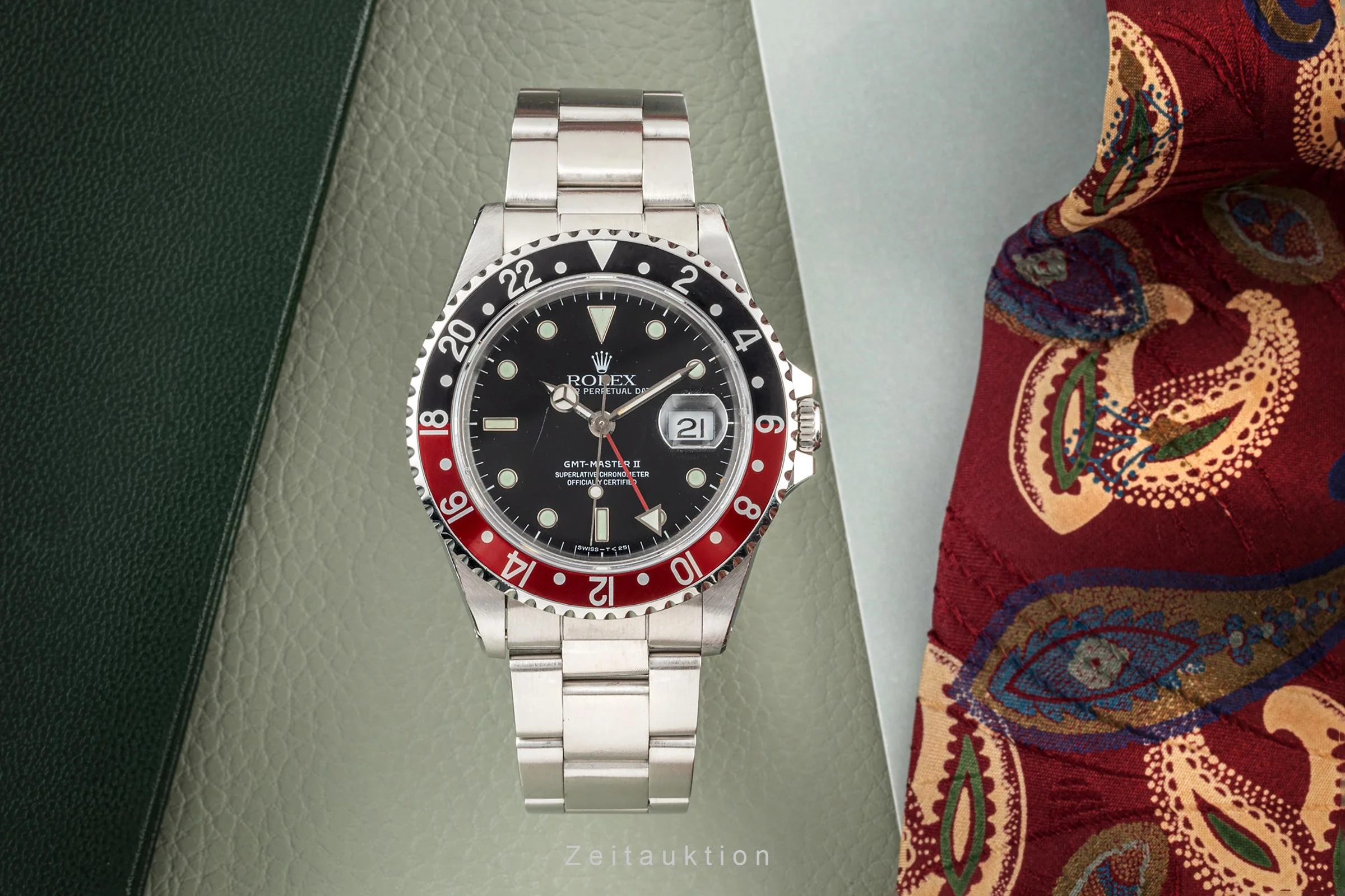 Rolex GMT-Master II steel automatic men's watch 16710  [2303857] - Image 3