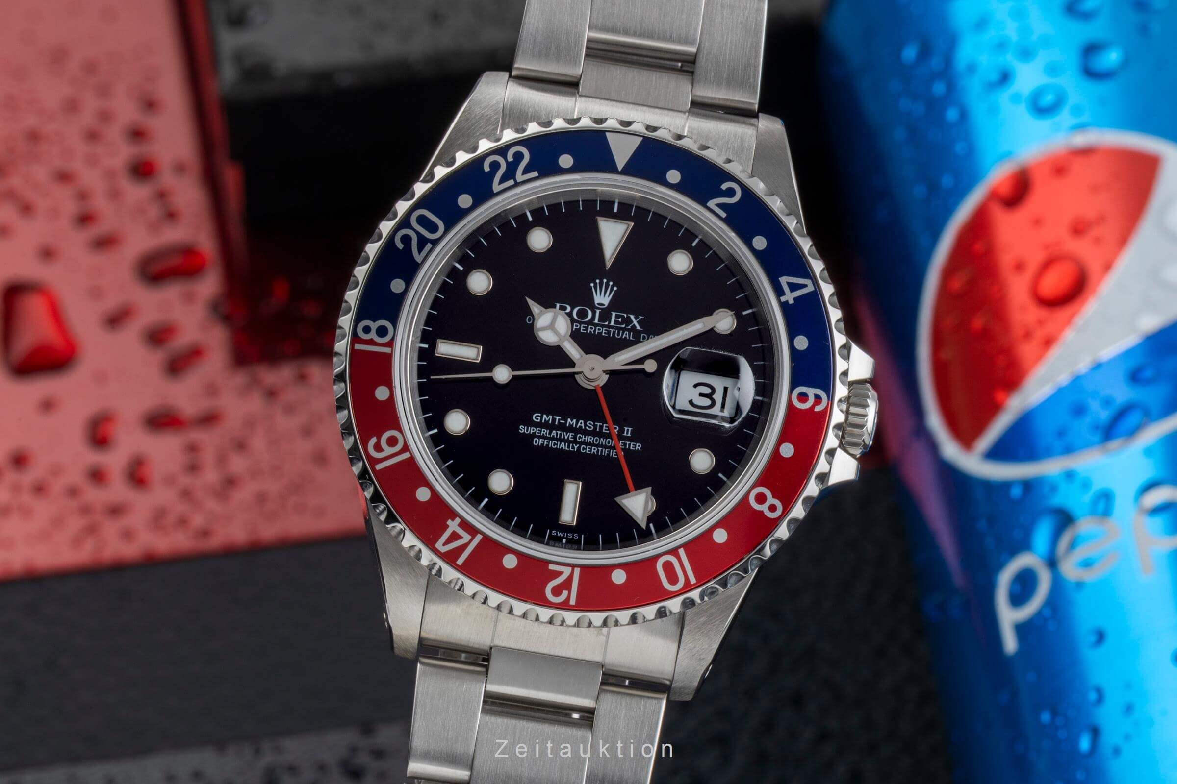 Rolex GMT-Master II steel automatic men's watch 16710  [2501548] - Image 2