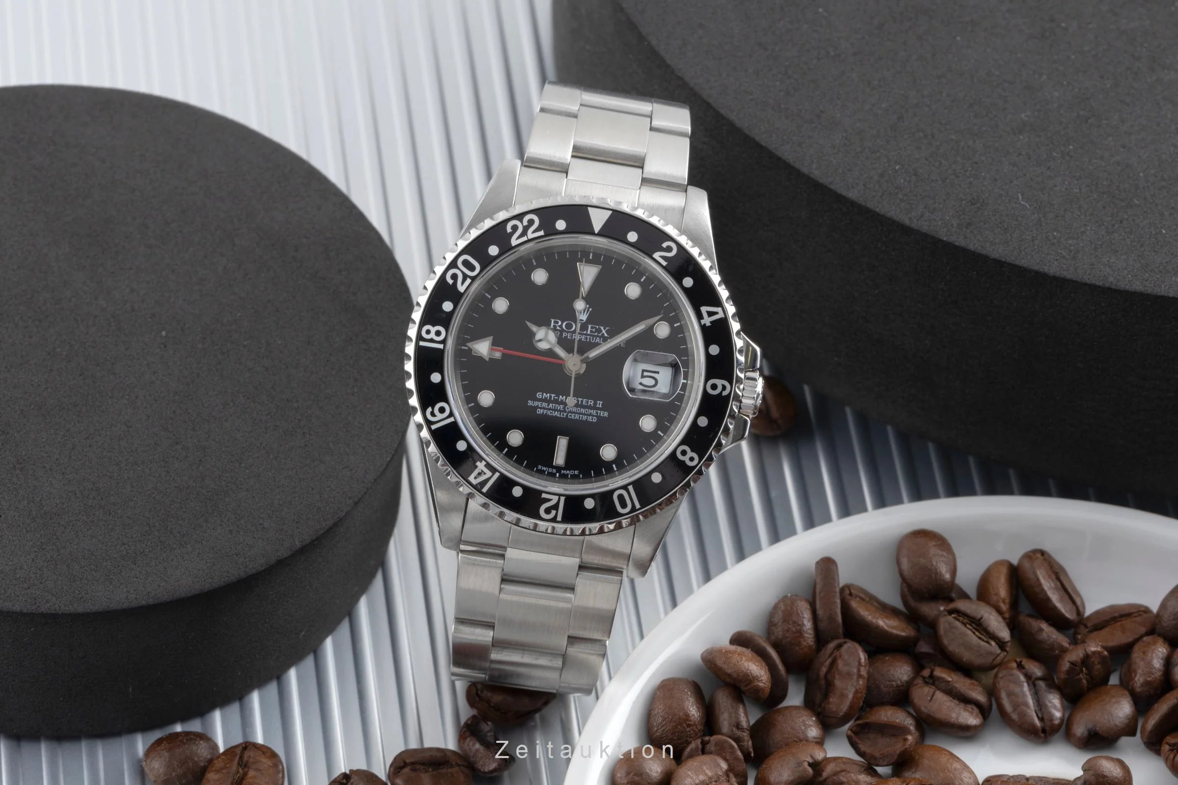 Rolex GMT-Master II steel automatic men's watch 16710  [2504919] - Image 4