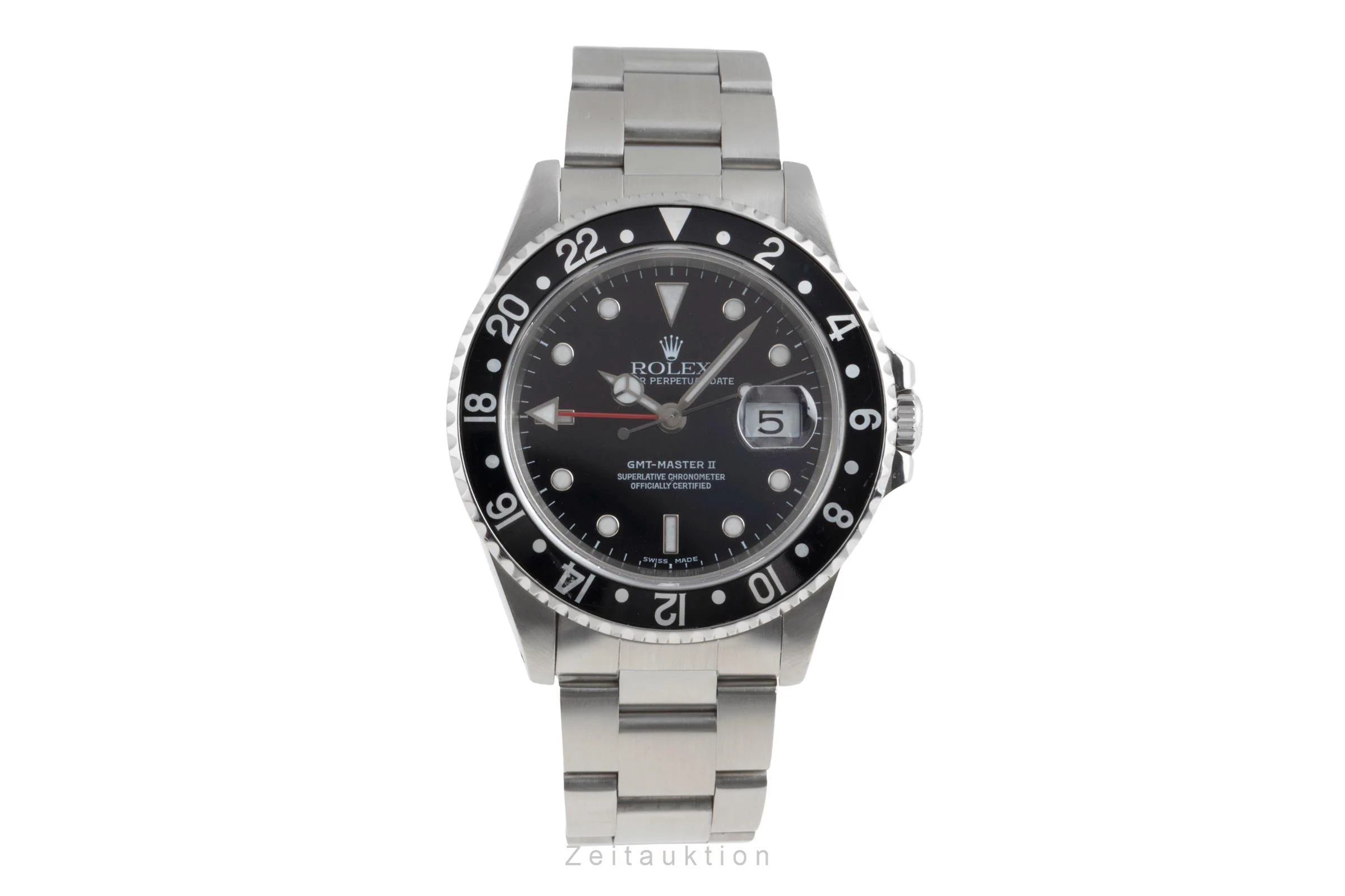 Rolex GMT-Master II steel automatic men's watch 16710  [2504919] - Image 5