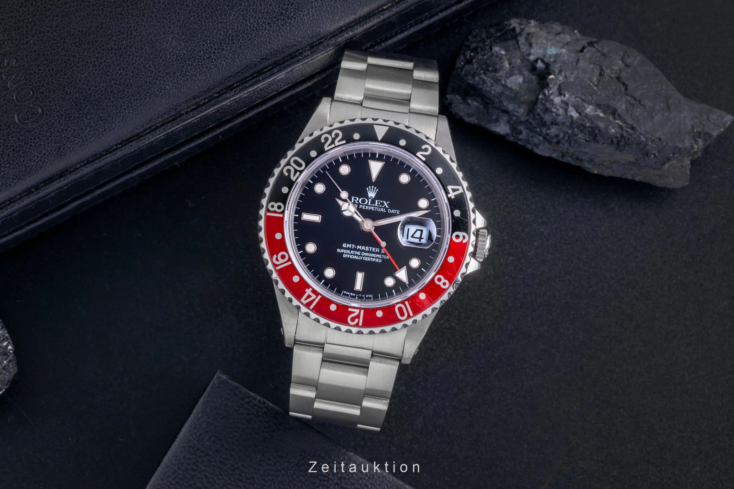 Rolex GMT-Master II steel automatic men's watch 16710  [2600186] - Image 4