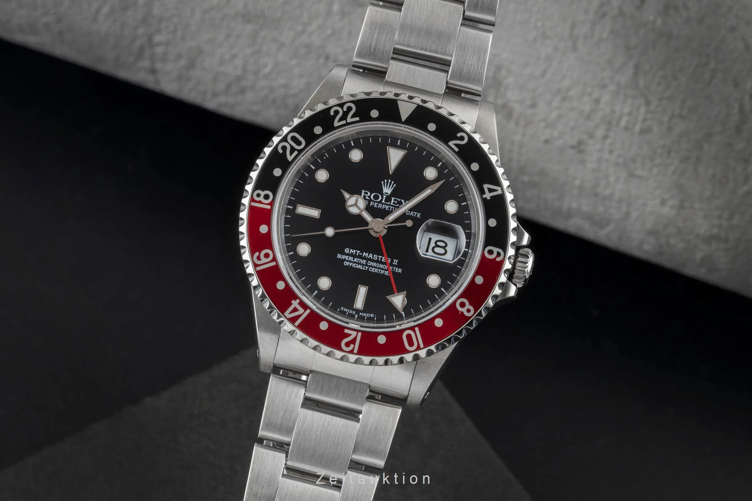 Rolex GMT-Master II steel automatic men's watch 16710  [2600355] - Image 2