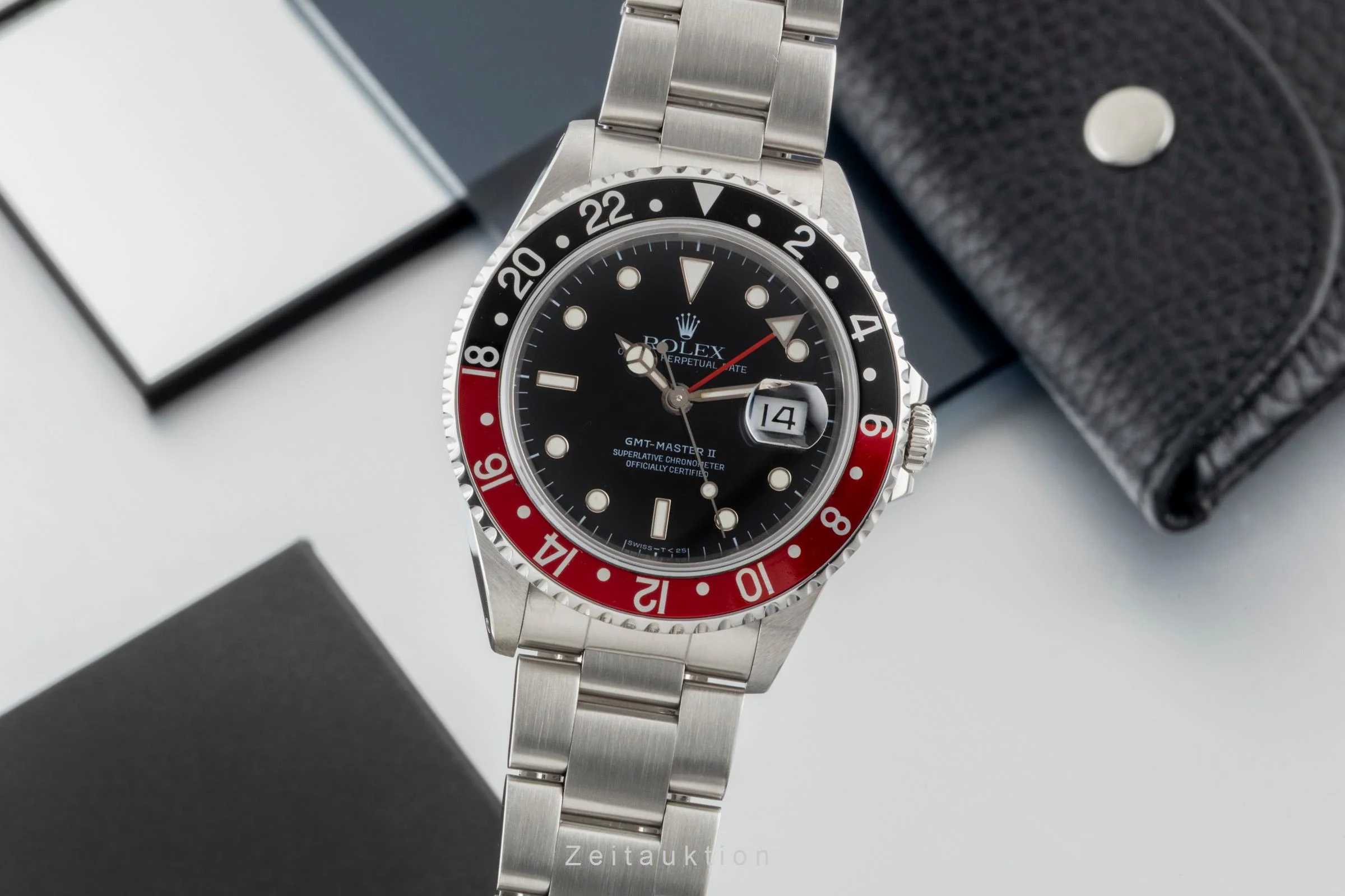 Rolex GMT-Master II steel automatic men's watch 16710  [2601126] - Image 2