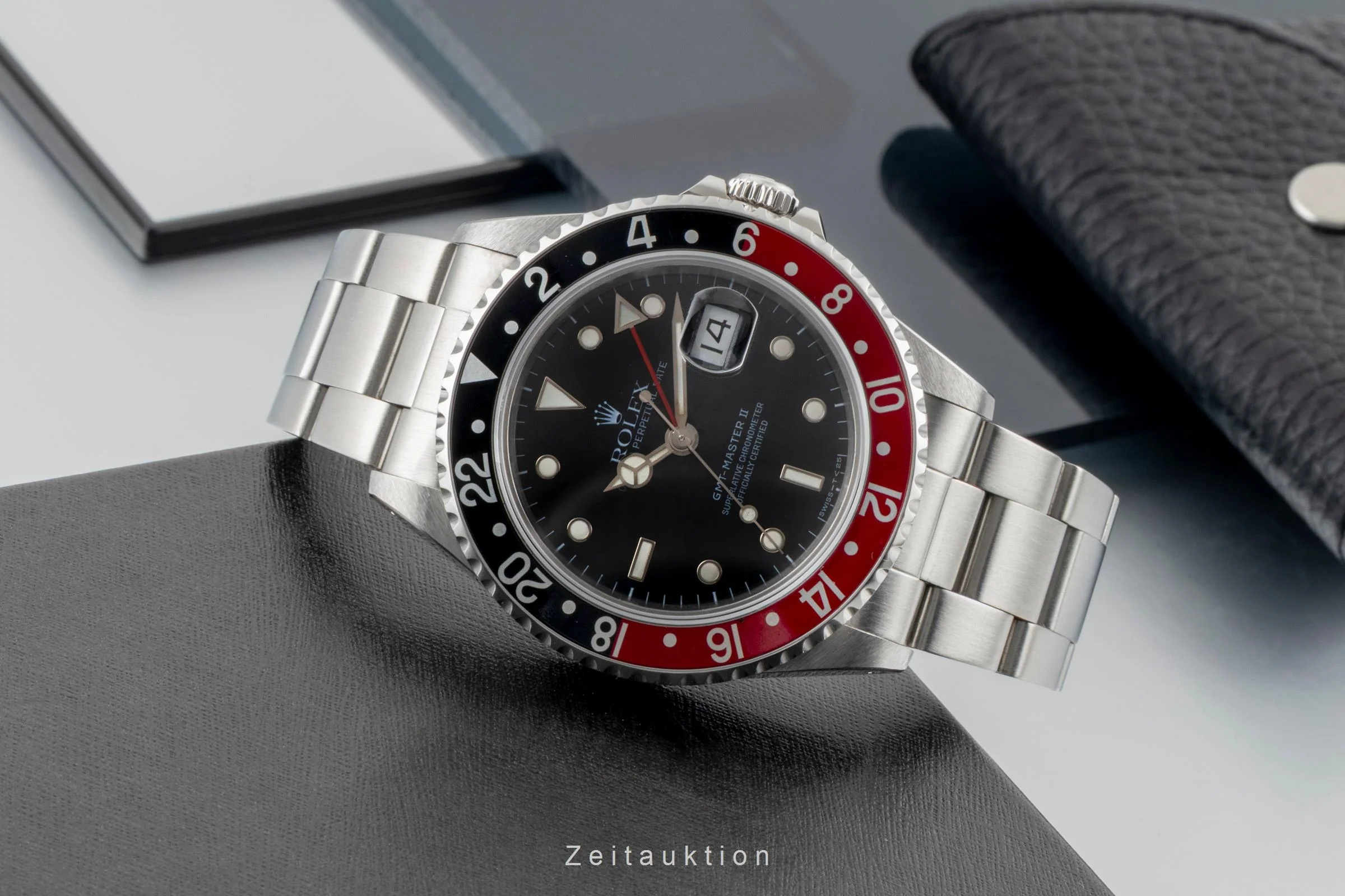 Rolex GMT-Master II steel automatic men's watch 16710  [2601126] - Image 3