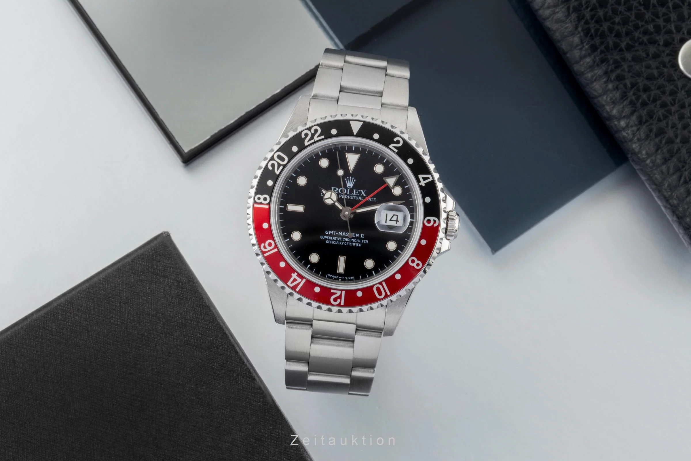 Rolex GMT-Master II steel automatic men's watch 16710  [2601126] - Image 4