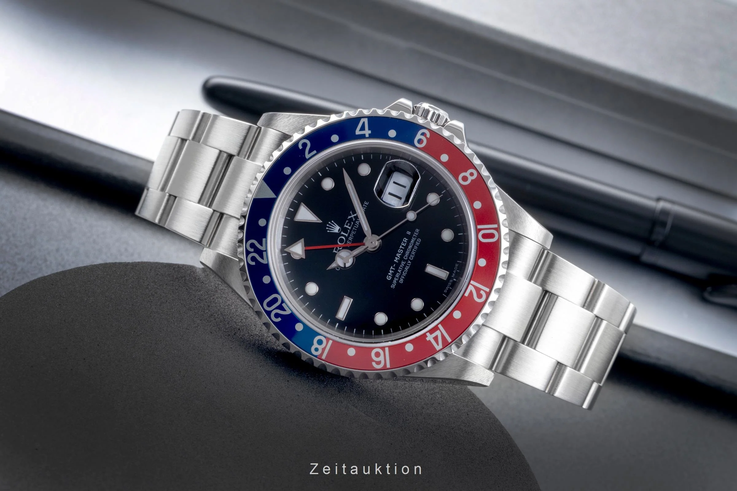 Rolex GMT-Master II steel automatic men's watch 16710 T  [2506658] - Image 3