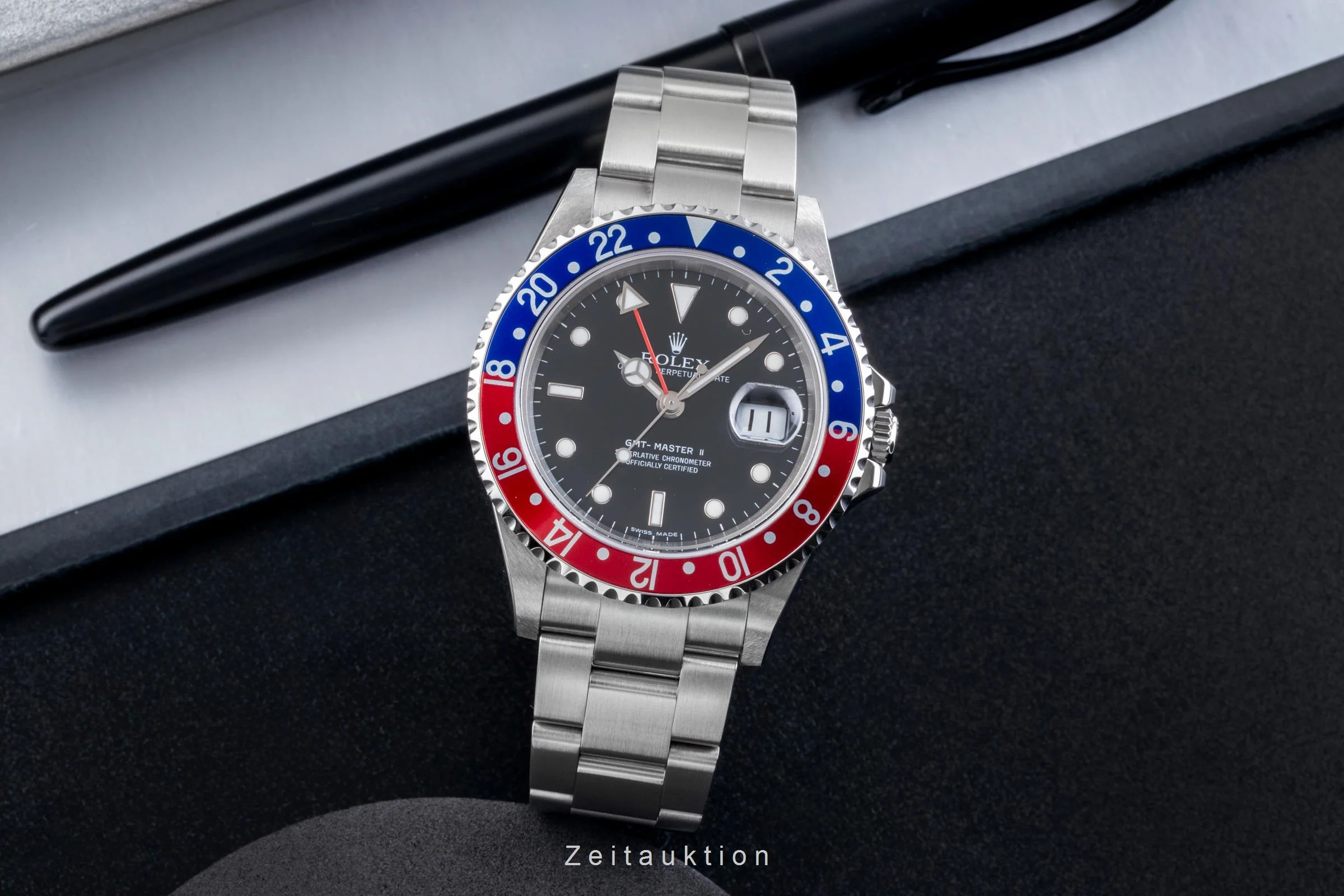 Rolex GMT-Master II steel automatic men's watch 16710 T  [2506658] - Image 4
