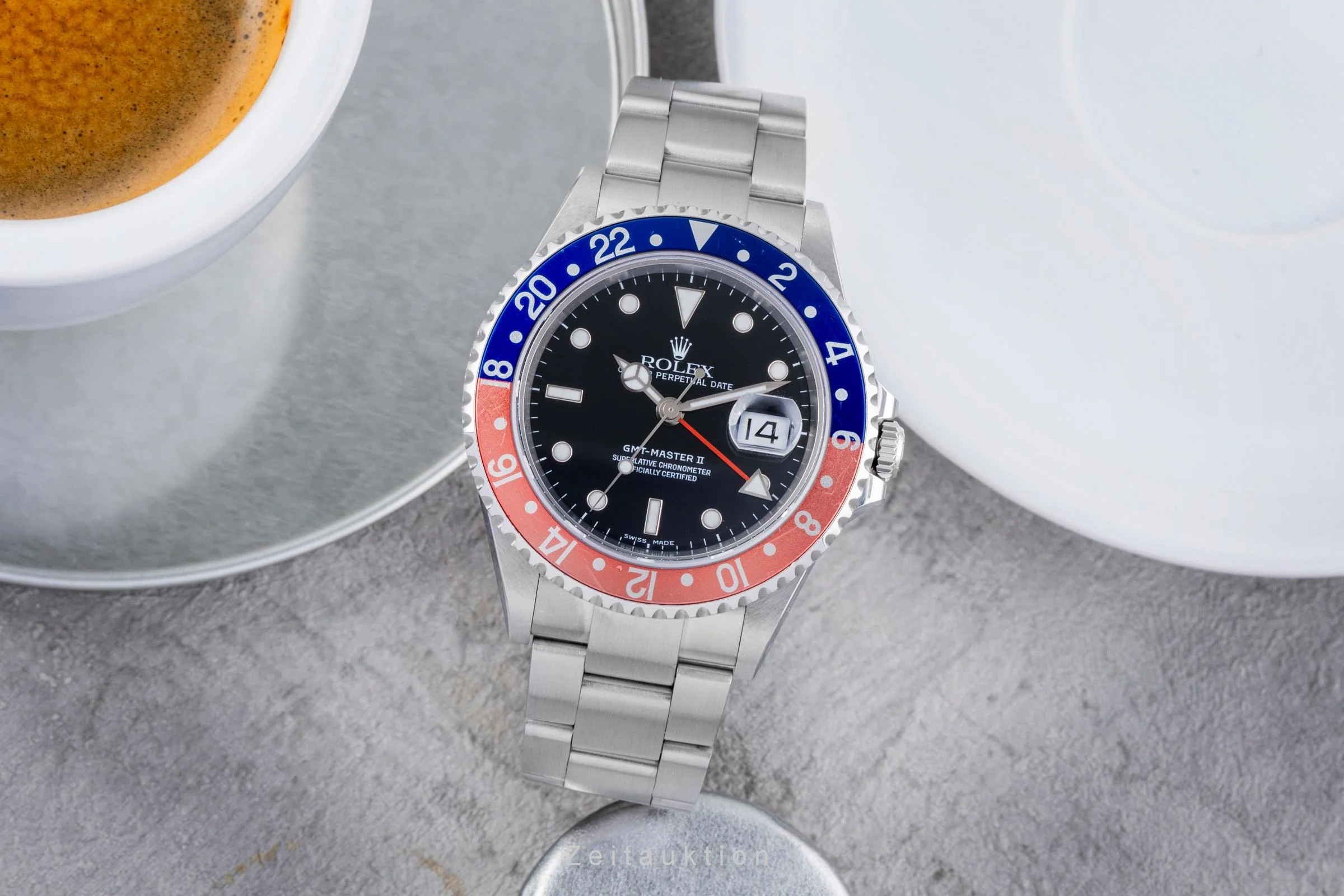 Rolex GMT-Master II steel automatic men's watch 16710T  [2506295] - Image 4