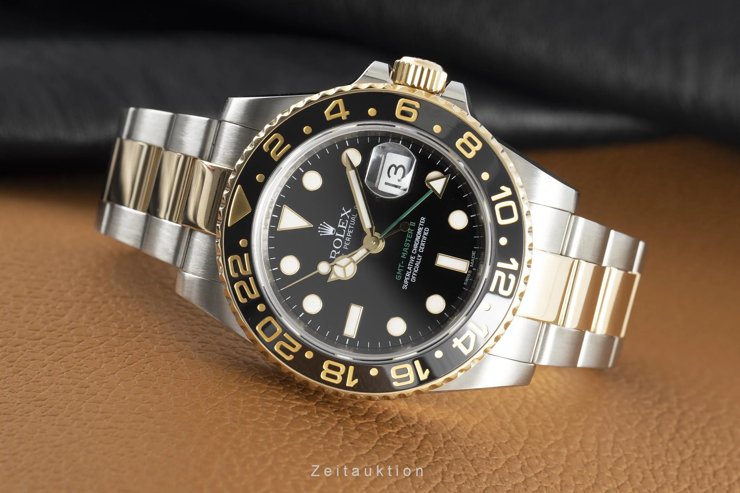 Rolex GMT-Master II steel / gold automatic men's watch 116713  [2109174] - Image 2