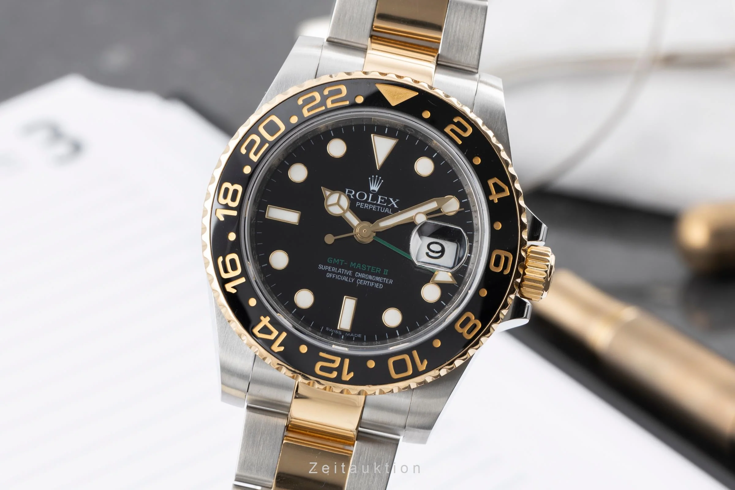 Rolex GMT-Master II steel / gold automatic men's watch 116713  [2505153] - Image 2