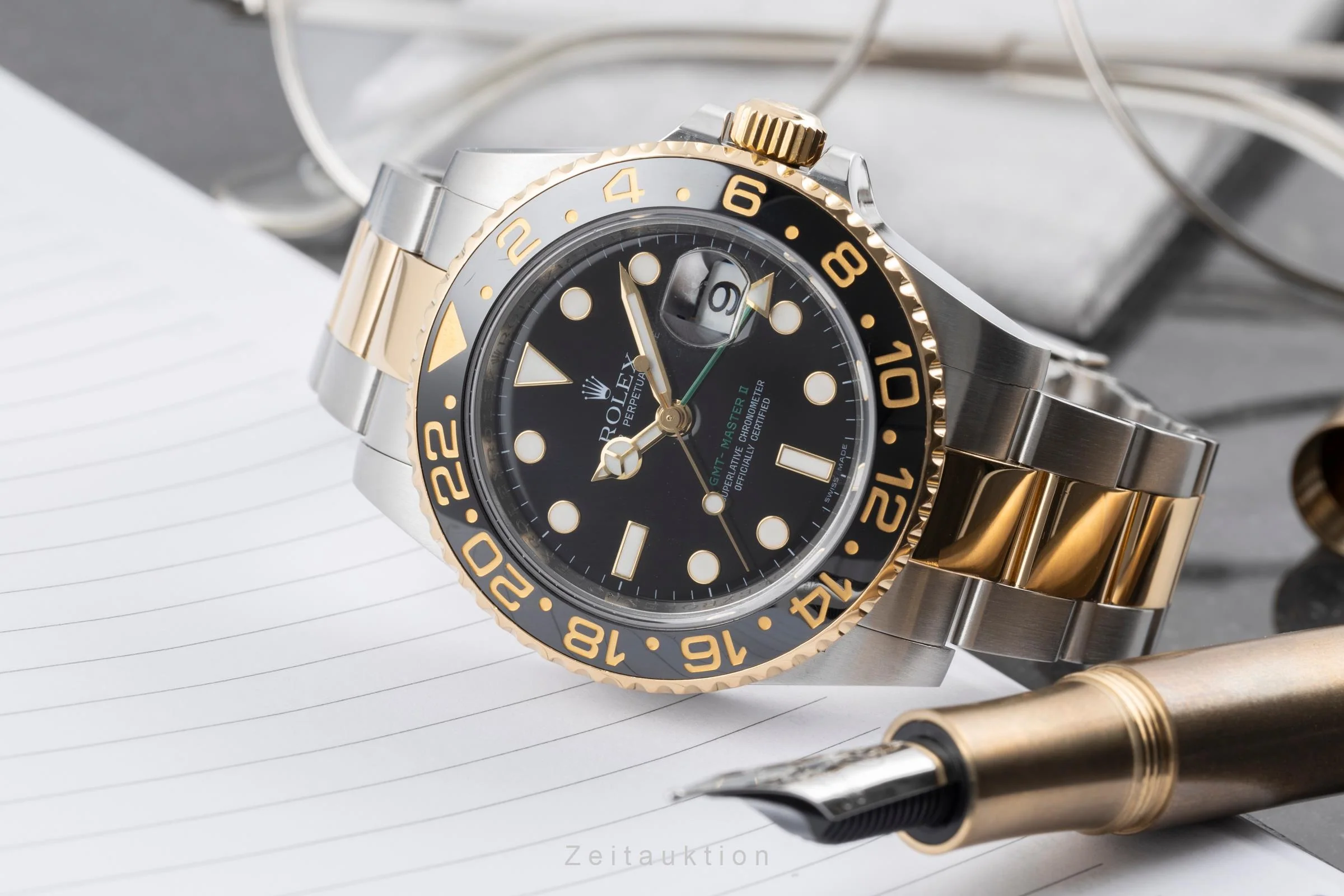Rolex GMT-Master II steel / gold automatic men's watch 116713  [2505153] - Image 3