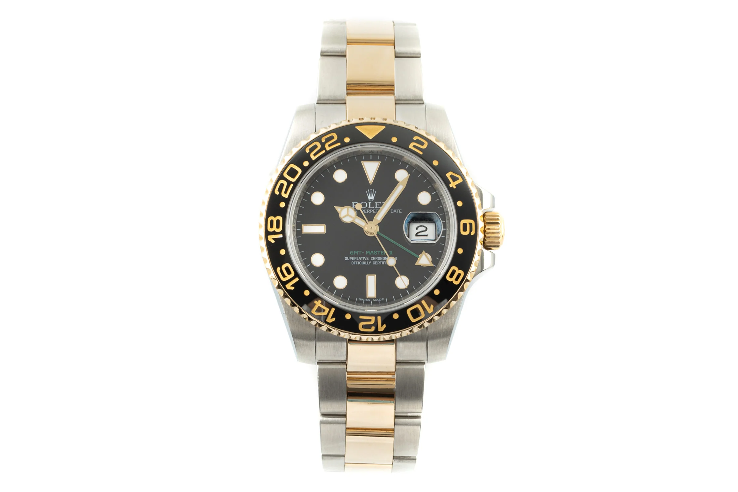 Rolex GMT-Master II steel / gold automatic men's watch 116713LN  [2201890] - Image 4