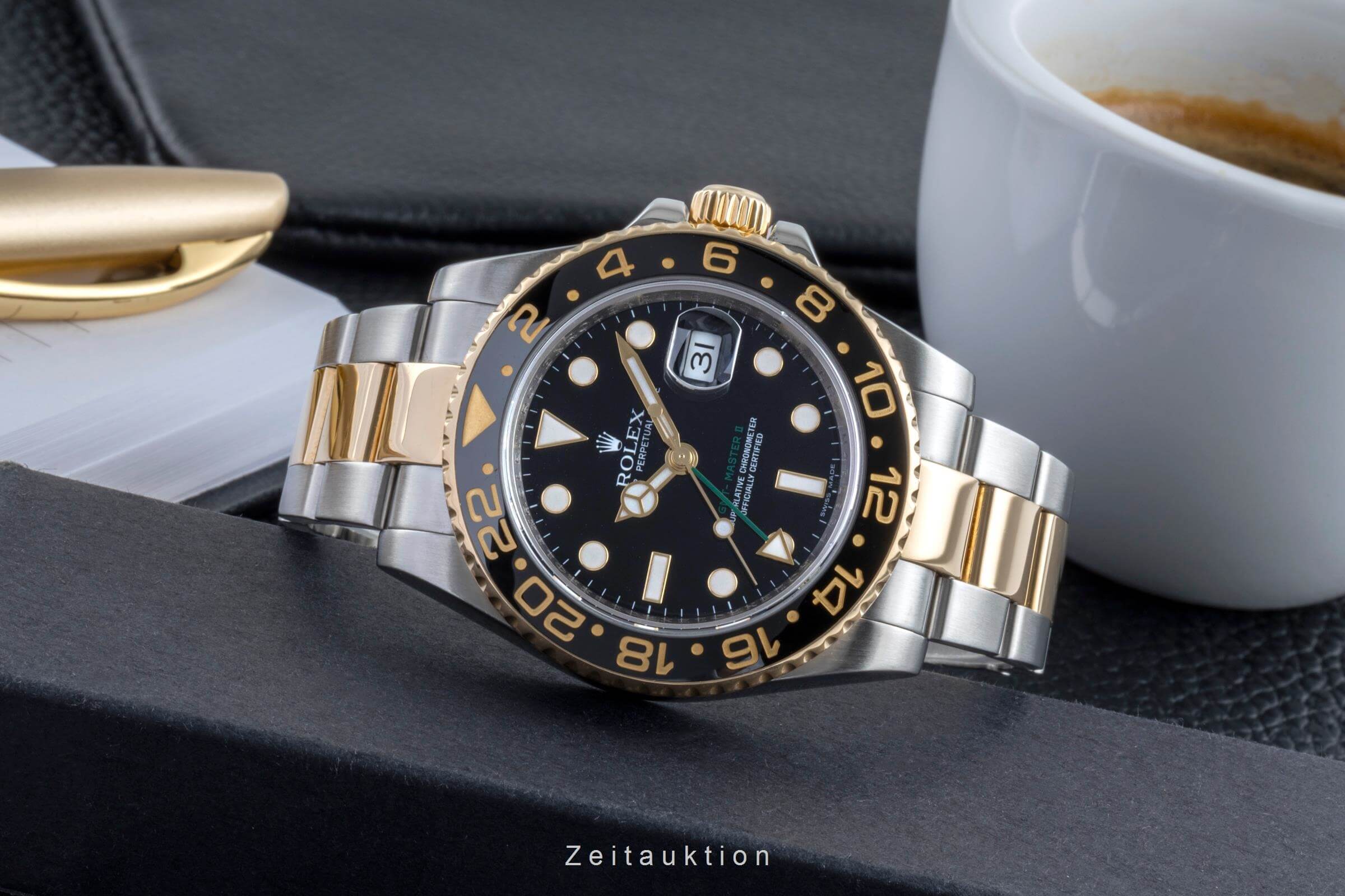 Rolex GMT-Master II steel / gold automatic men's watch 116713LN  [2502142] - Image 3