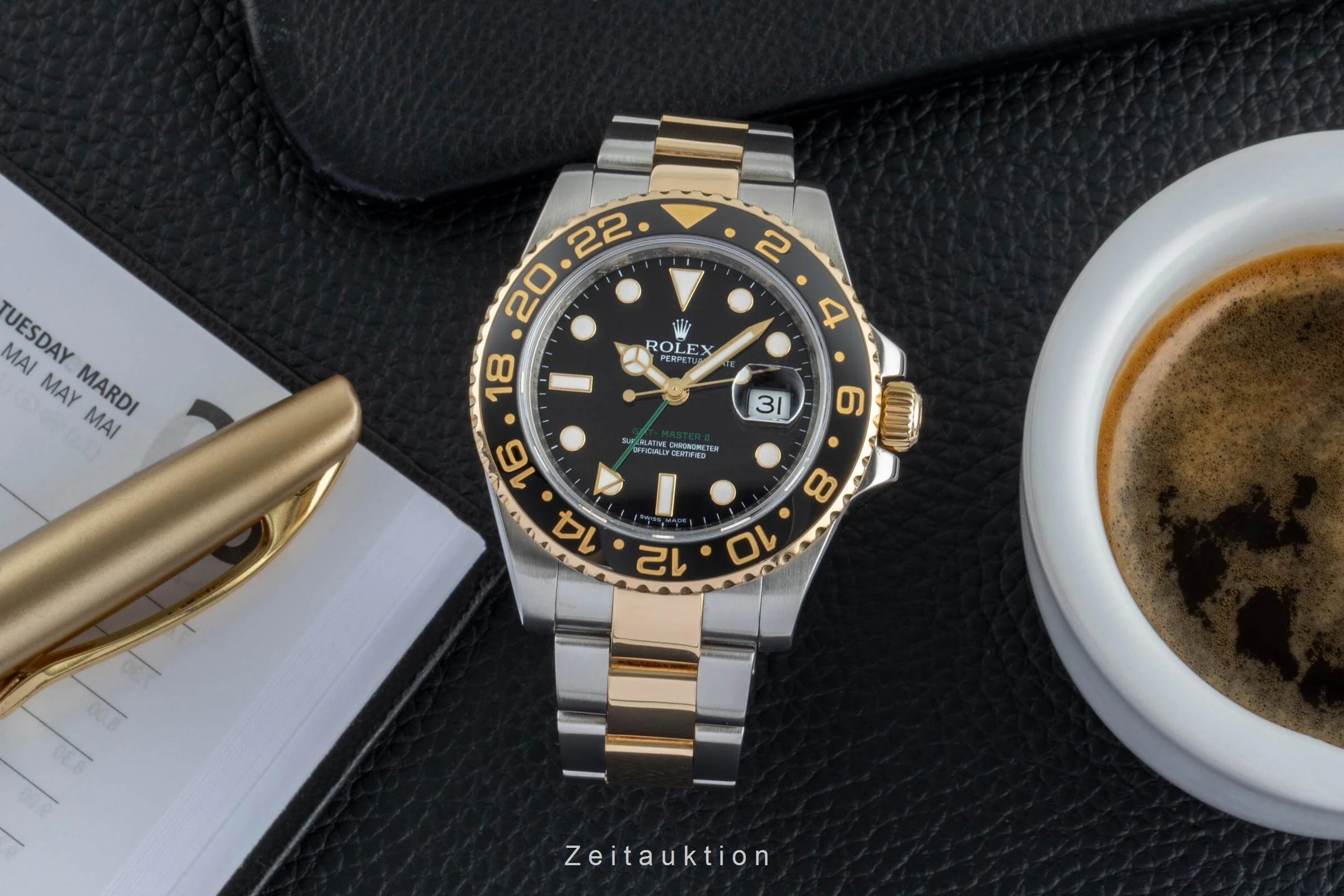 Rolex GMT-Master II steel / gold automatic men's watch 116713LN  [2502142] - Image 4