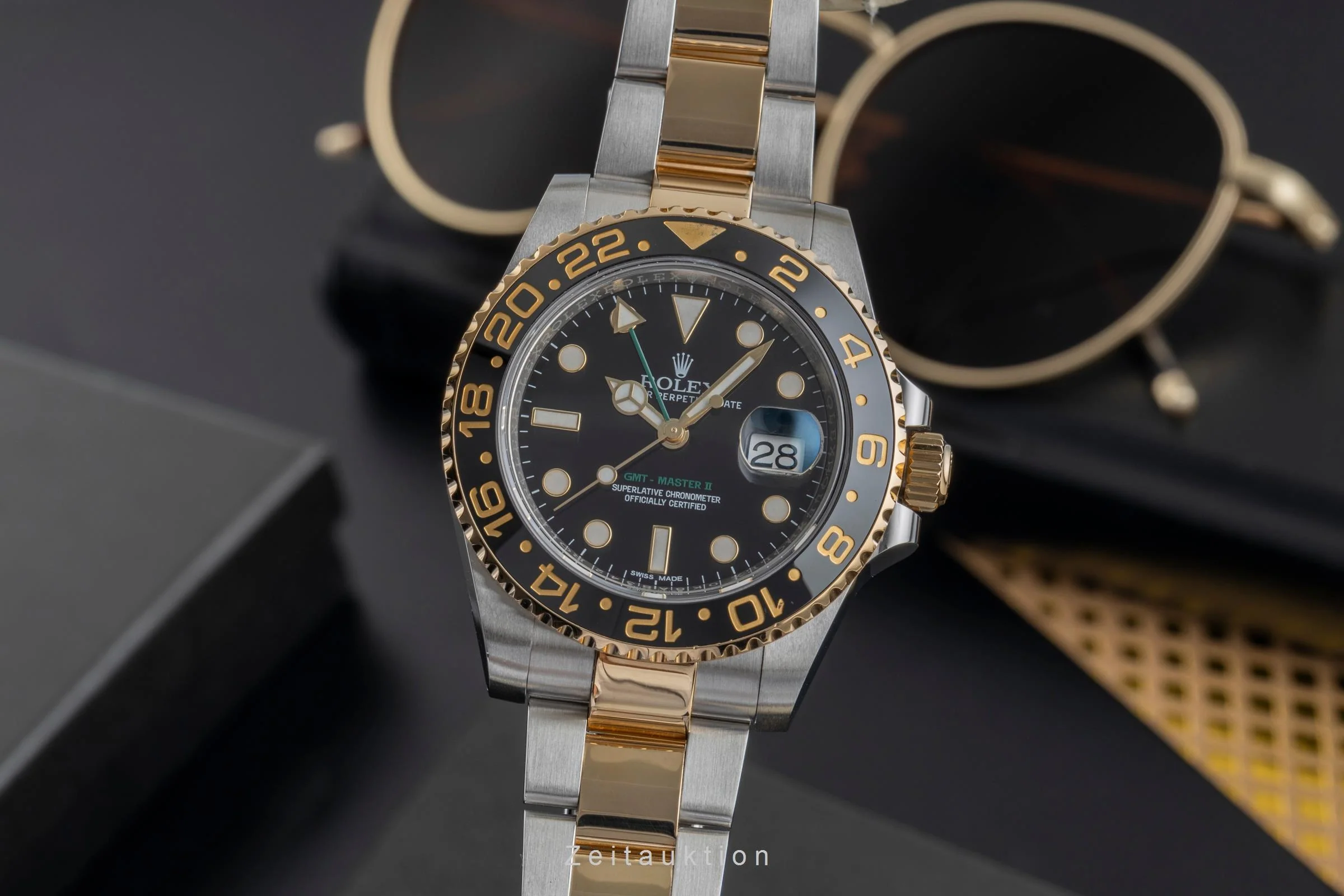 Rolex GMT-Master II steel / gold automatic men's watch 116713LN  [2504360] - Image 2