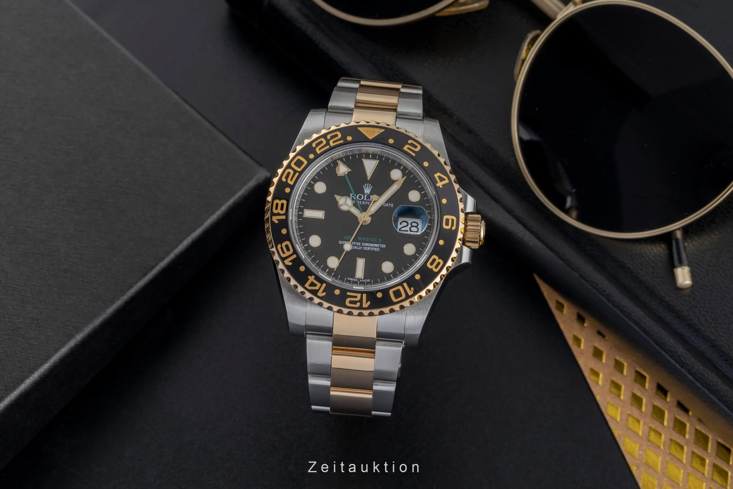 Rolex GMT-Master II steel / gold automatic men's watch 116713LN  [2504360] - Image 4