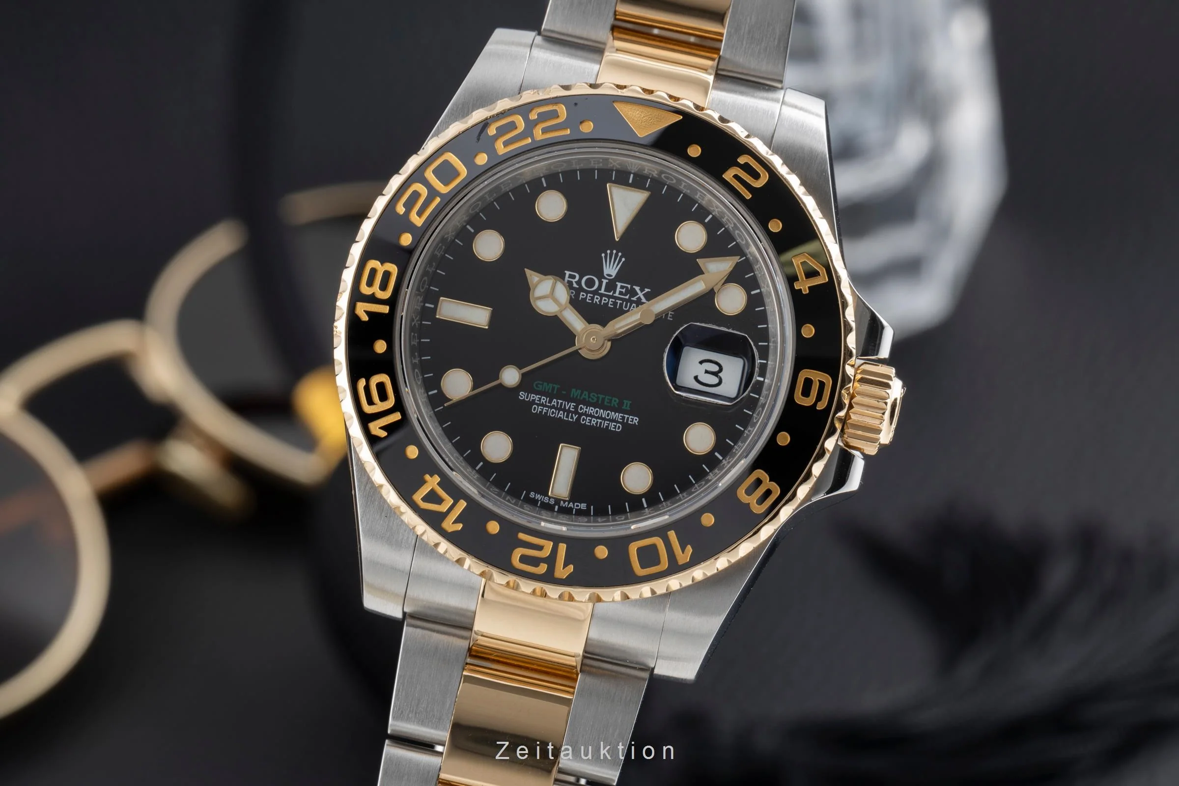 Rolex GMT-Master II steel / gold automatic men's watch 116713LN  [2504895] - Image 2