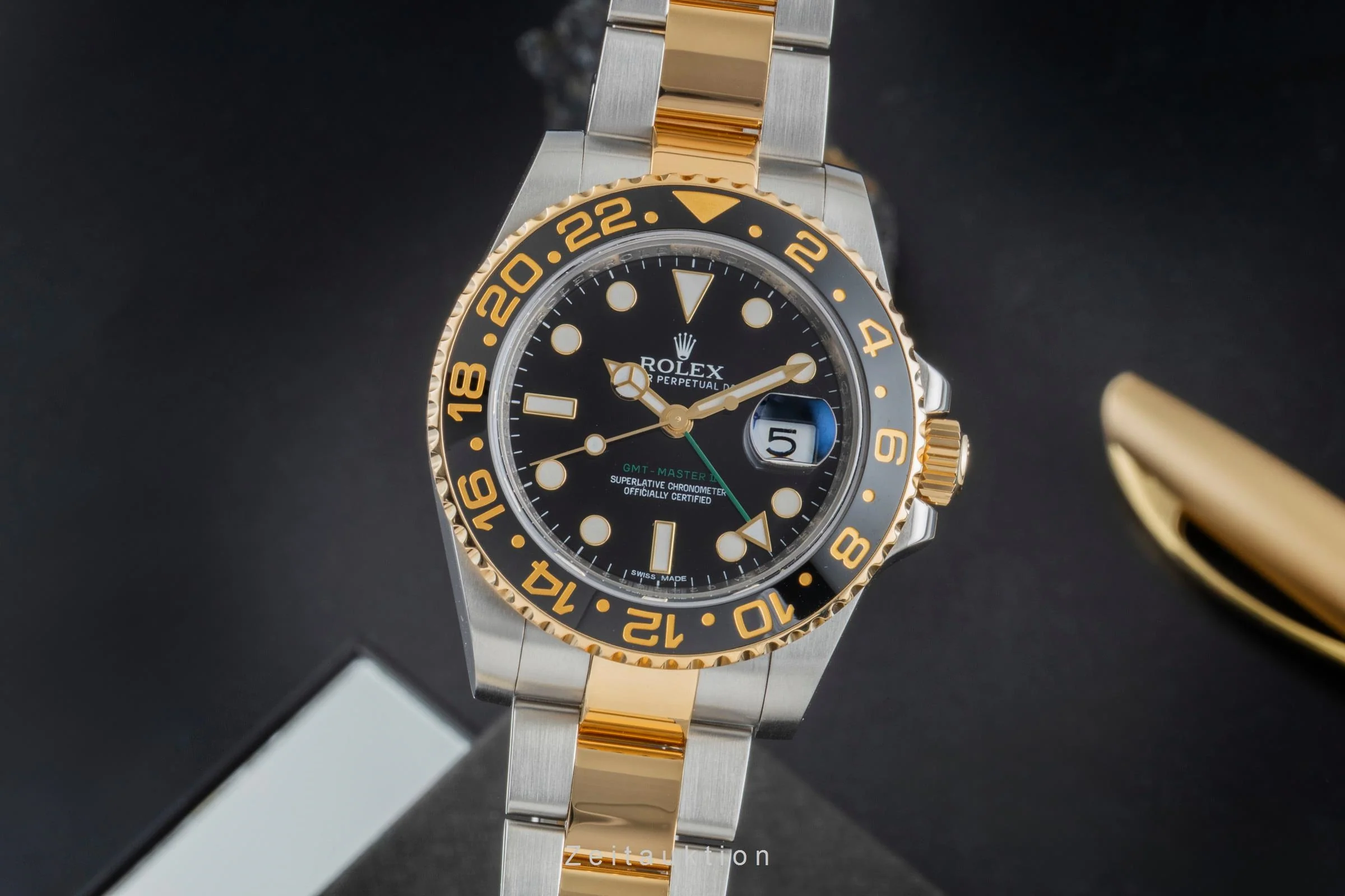 Rolex GMT-Master II steel / gold automatic men's watch 116713LN  [2506058] - Image 2
