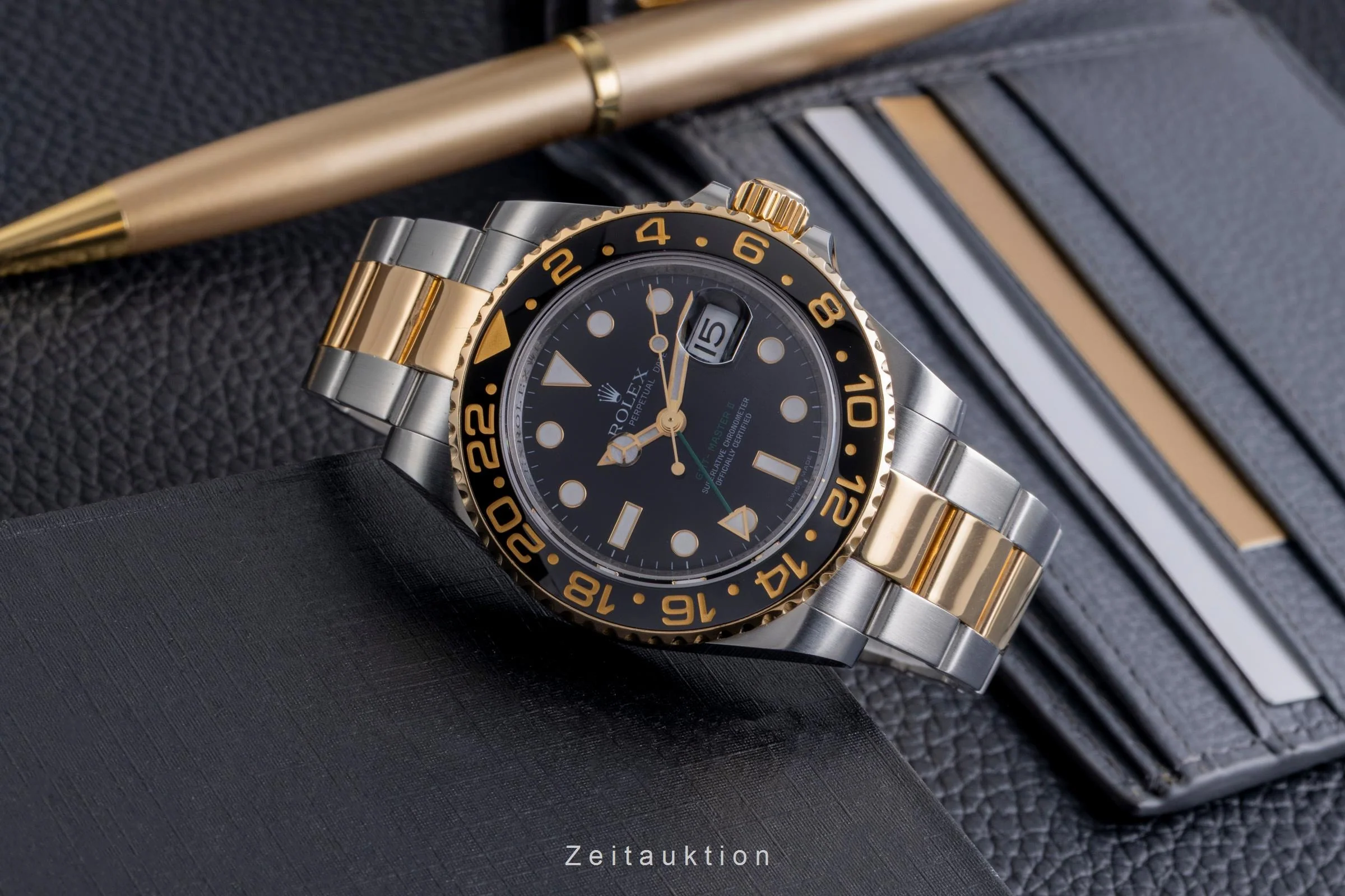 Rolex GMT-Master II steel / gold automatic men's watch 116713LN  [2600716] - Image 3