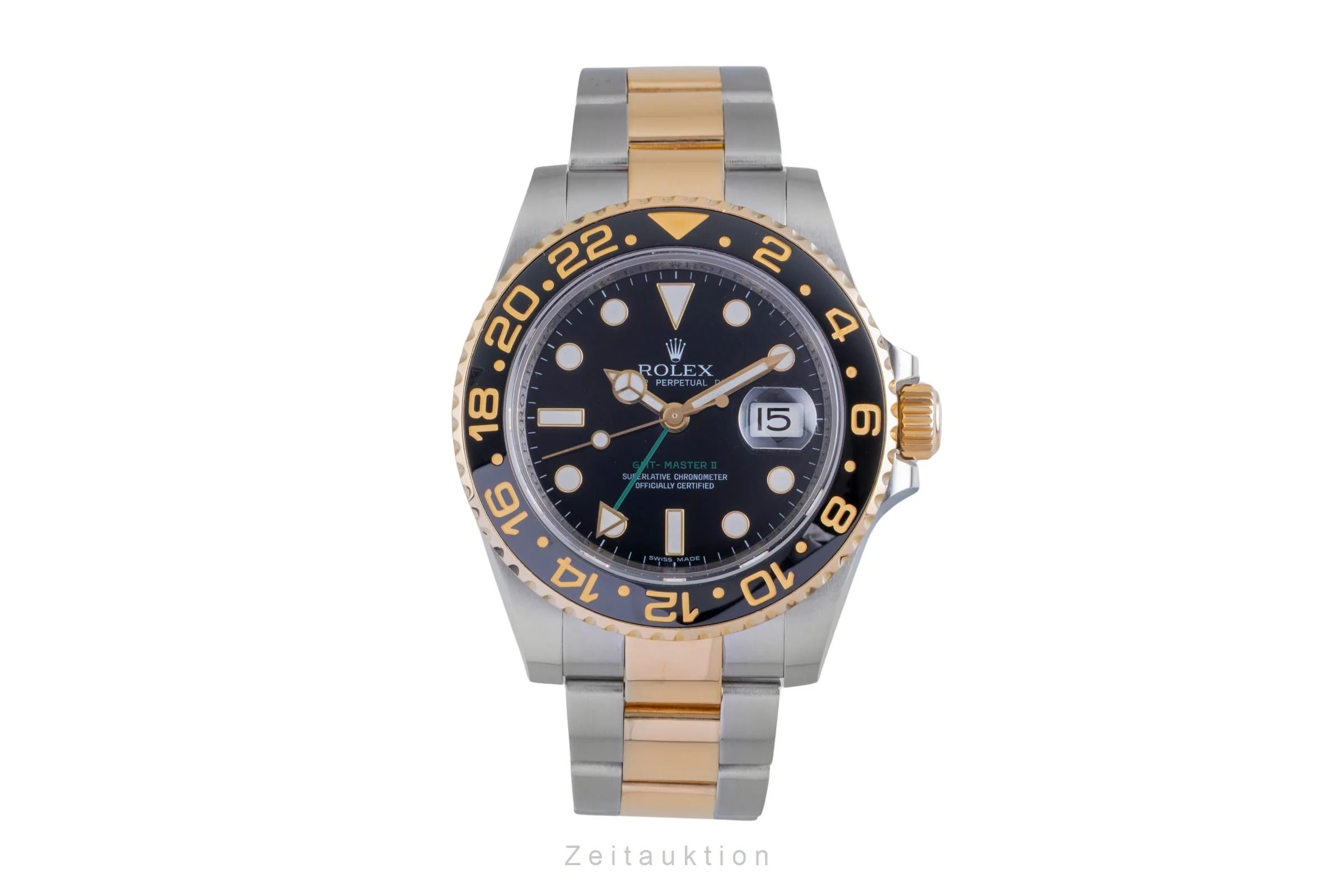 Rolex GMT-Master II steel / gold automatic men's watch 116713LN  [2600716] - Image 5