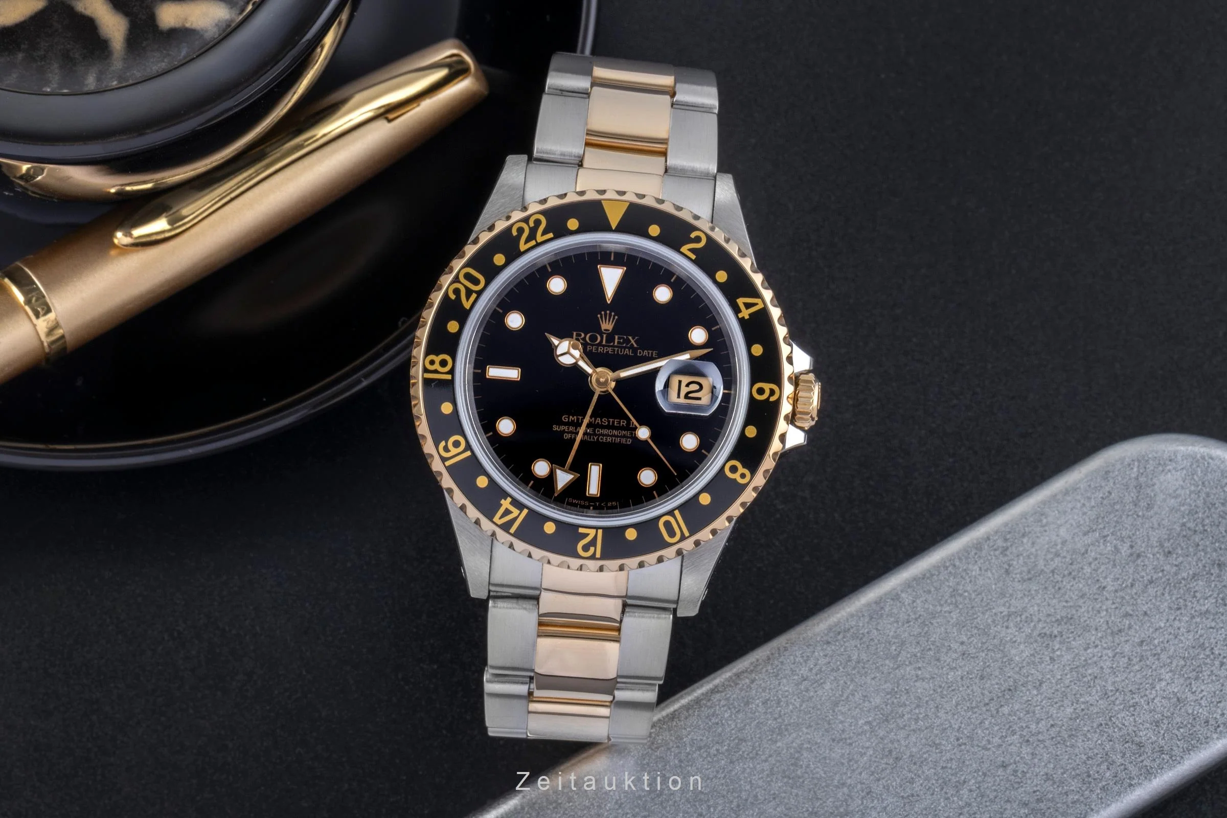 Rolex GMT-Master II steel / gold automatic men's watch 16713  [2505688] - Image 4