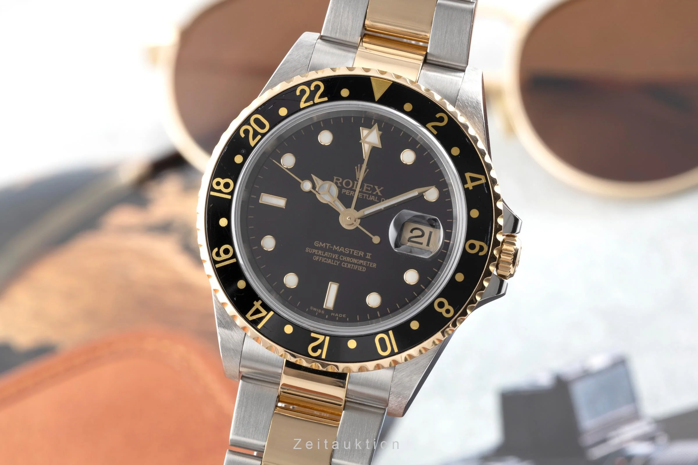 Rolex GMT-Master II steel / gold automatic men's watch 16713T  [2504671] - Image 2